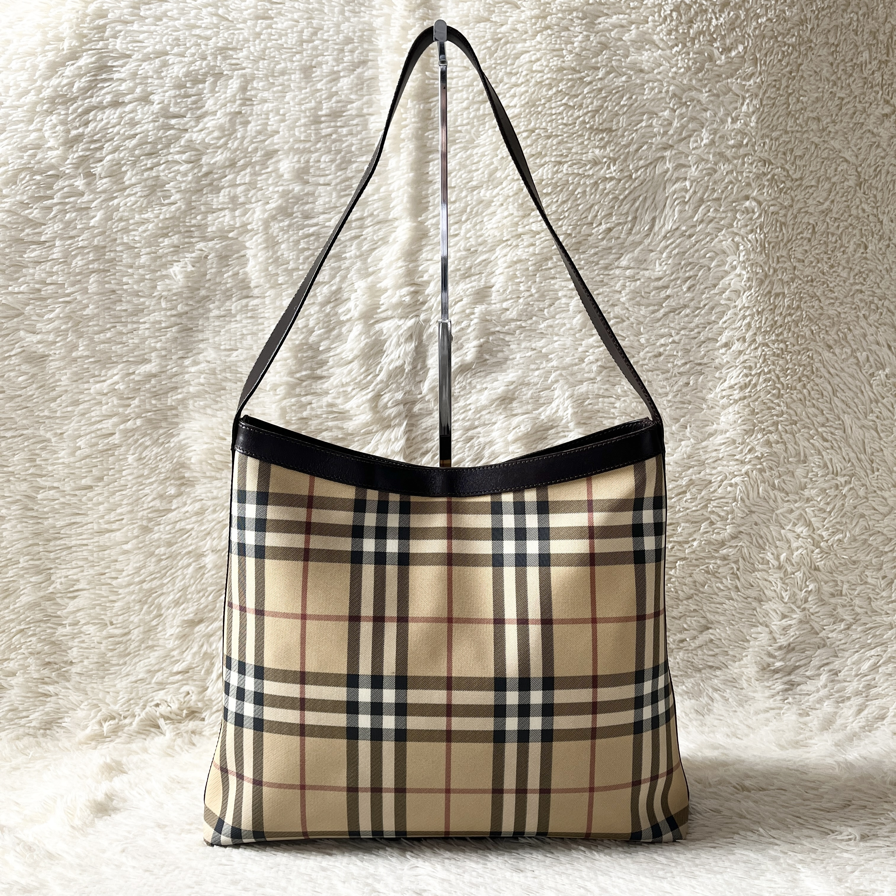 Nova Check PVC Handbag — view 3