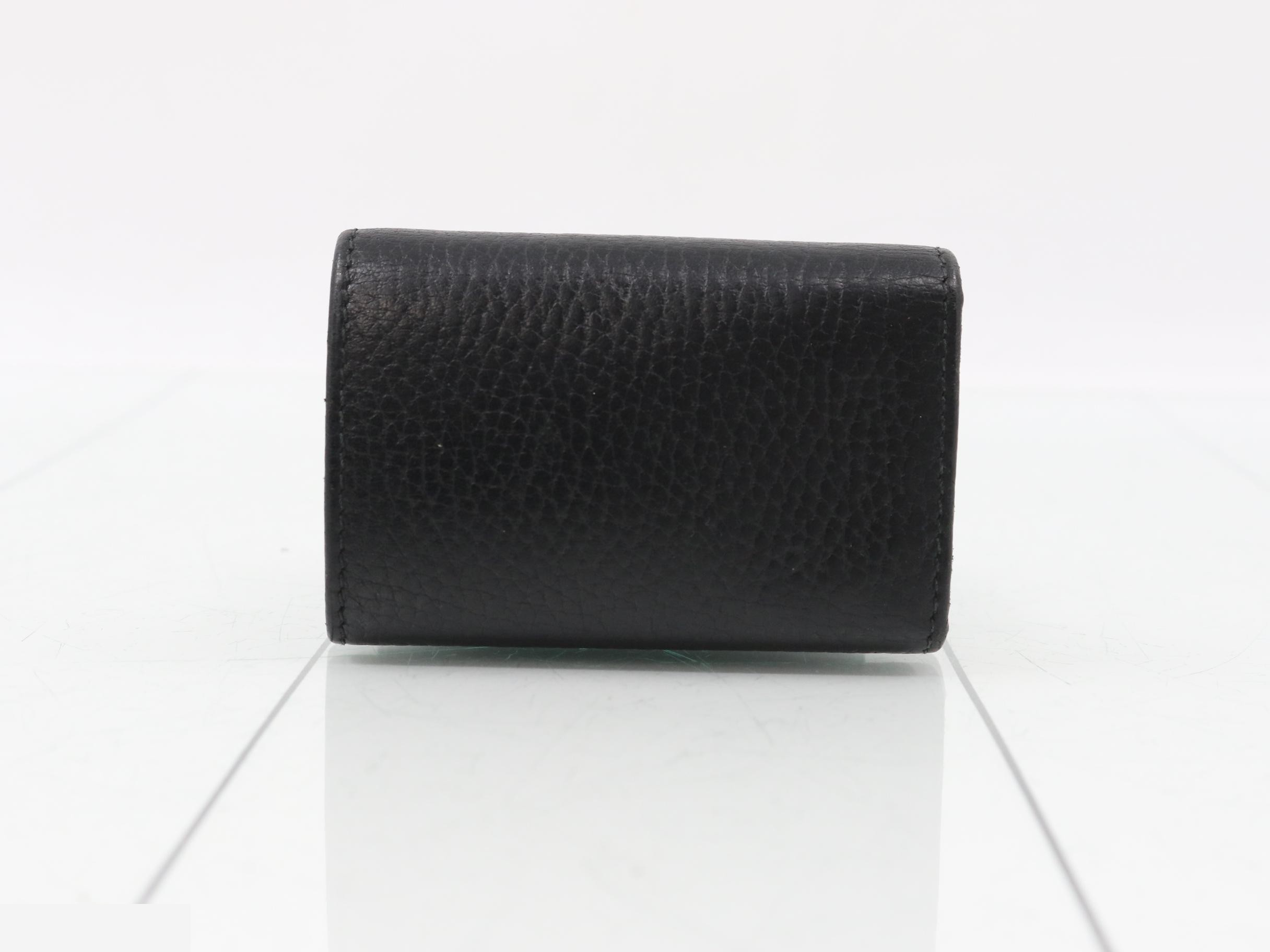 456118 GG Marmont Leather 6-Key Case — view 2