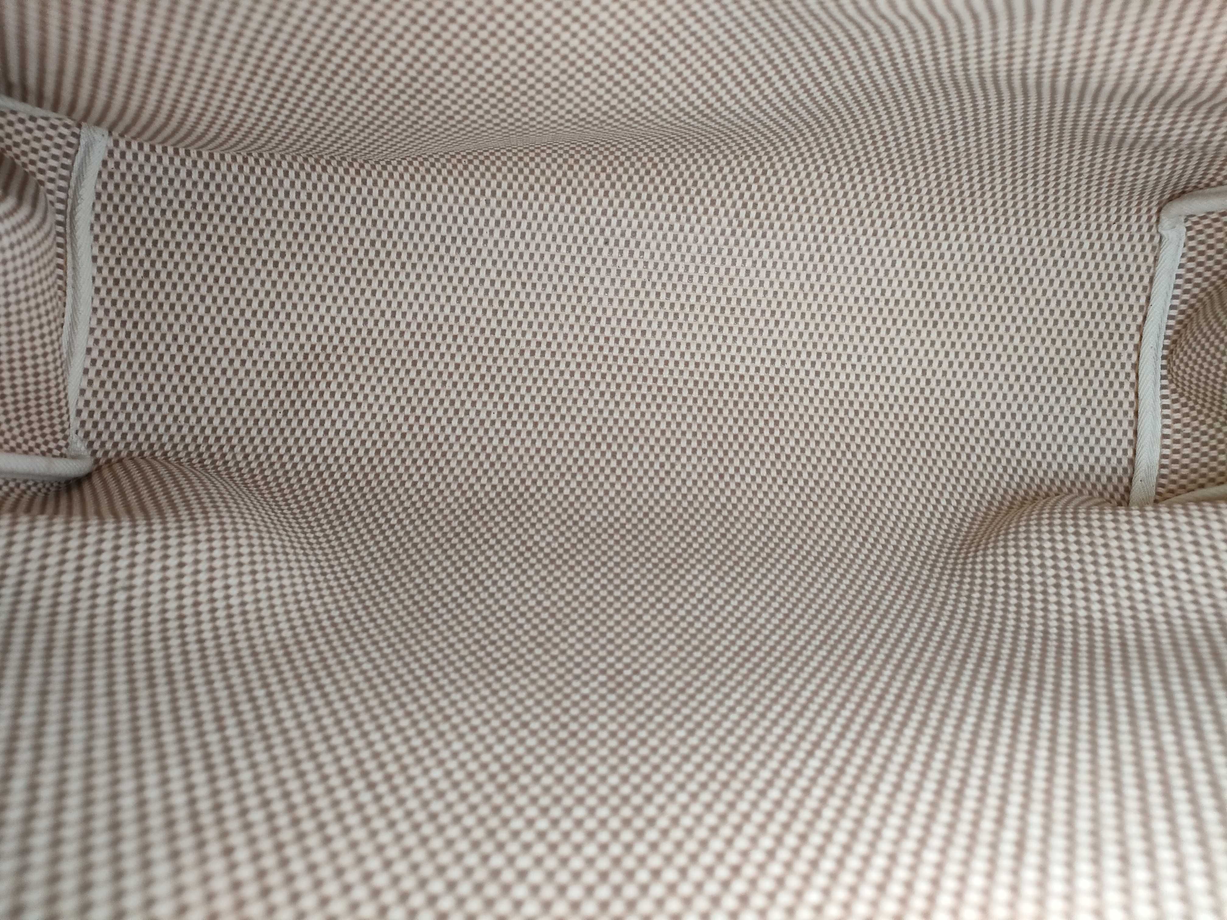 Herbag MM Toile H x Vache Hunter Beige x Brown Silver Hardware F: 2002 Shoulder Bag — view 10