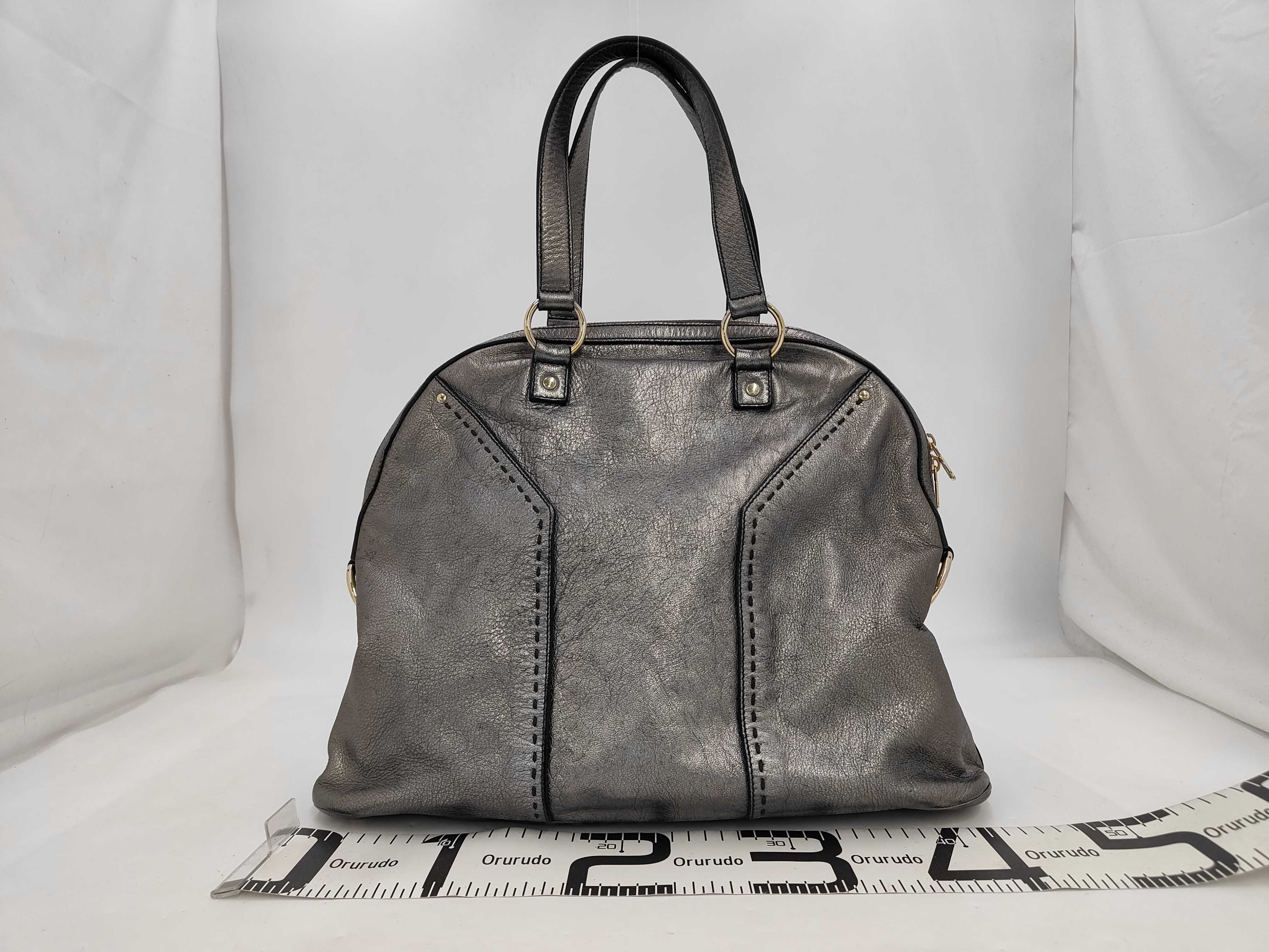 Muse Bag Metallic Silver Boston Bag — view 2