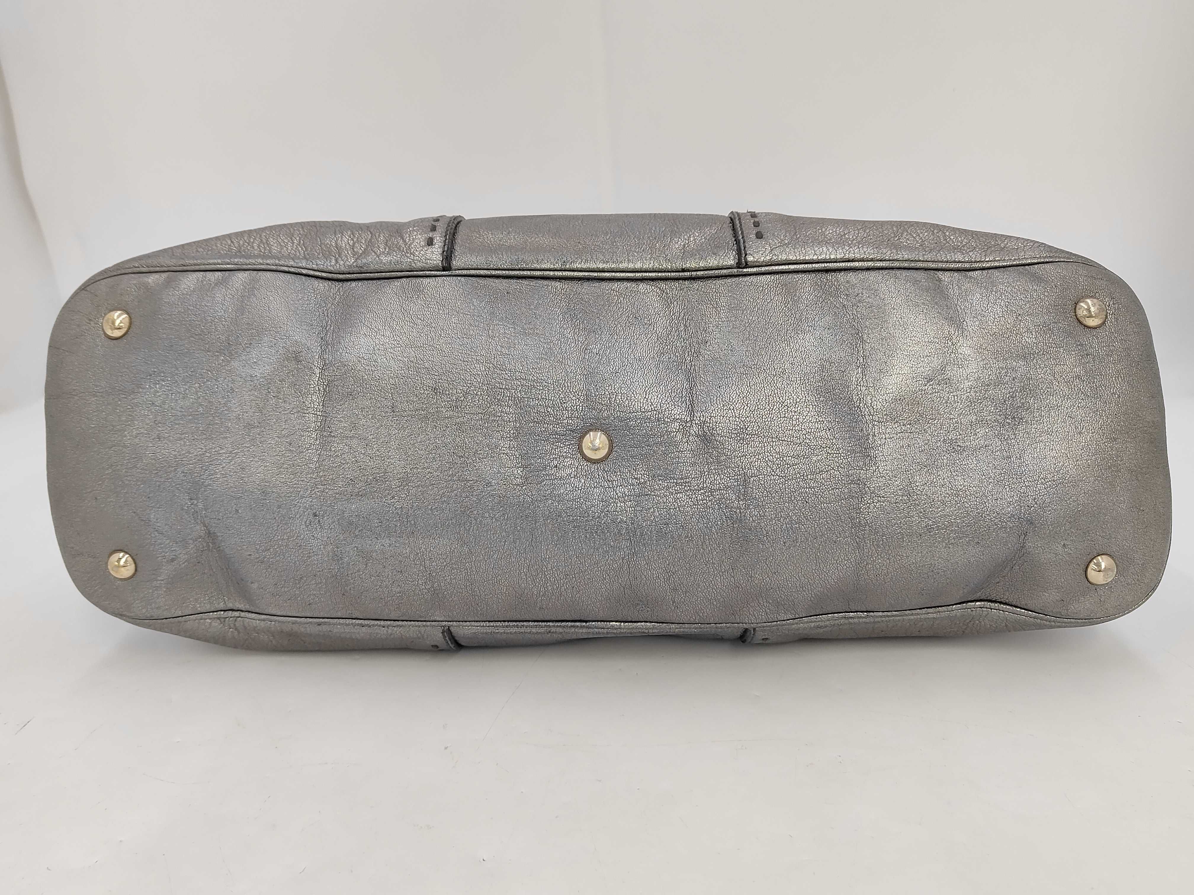 Muse Bag Metallic Silver Boston Bag — view 6