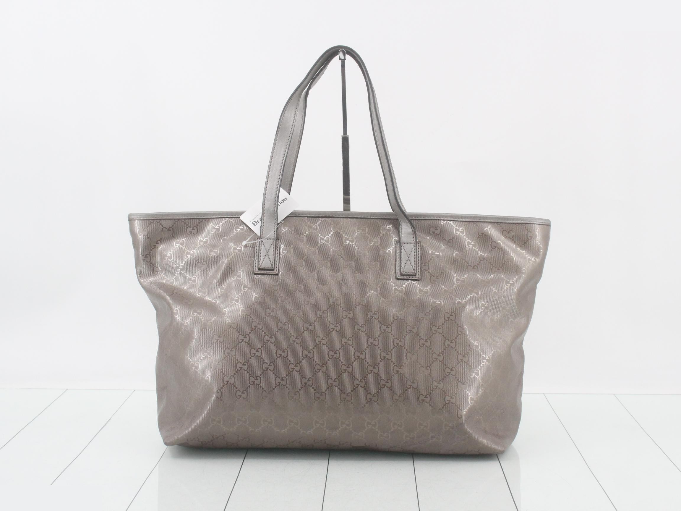 GG Crystal Silver Shoulder Tote Bag — view 2