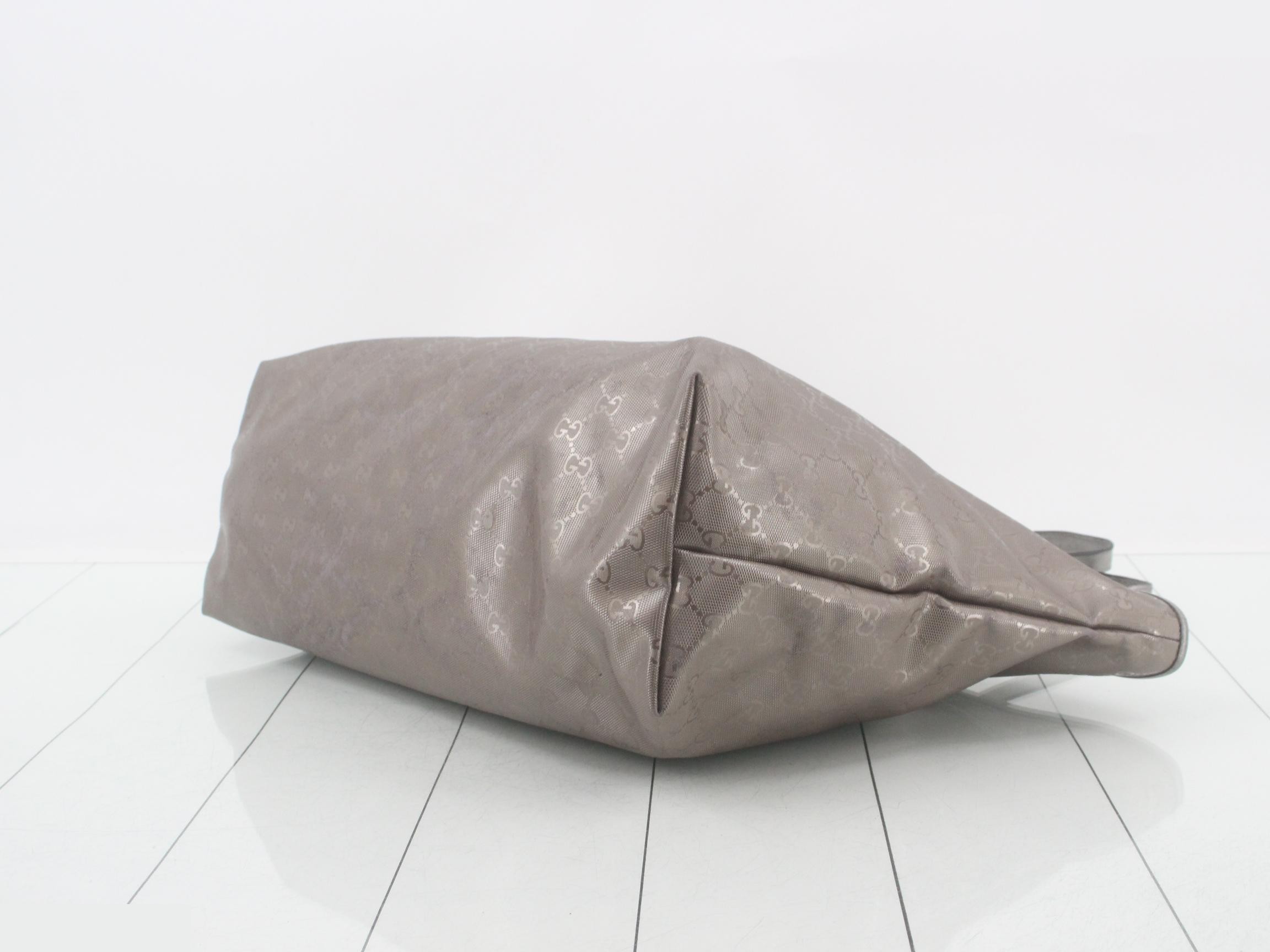 GG Crystal Silver Shoulder Tote Bag — view 6