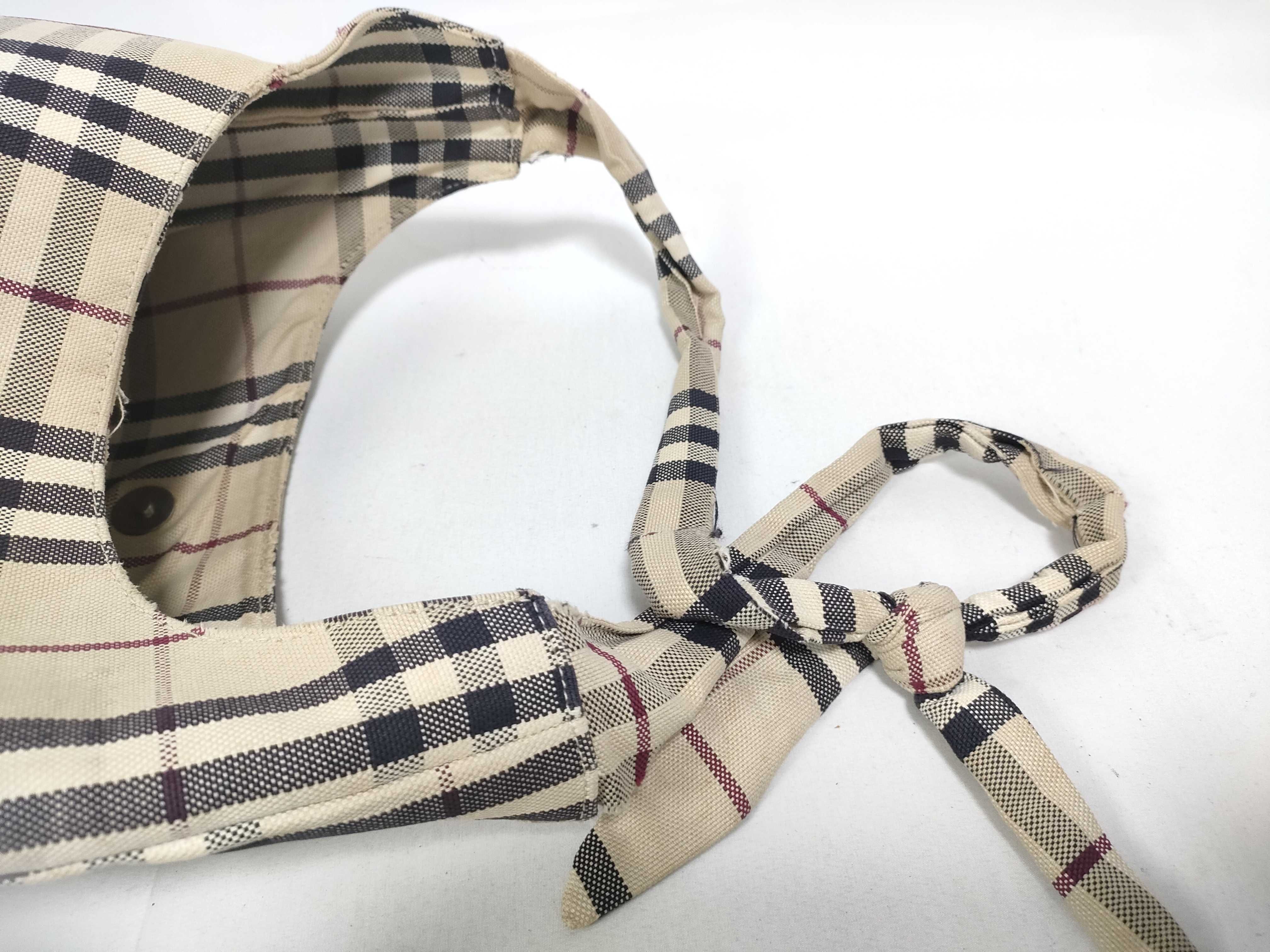Nova Check Canvas Shoulder Bag — view 9