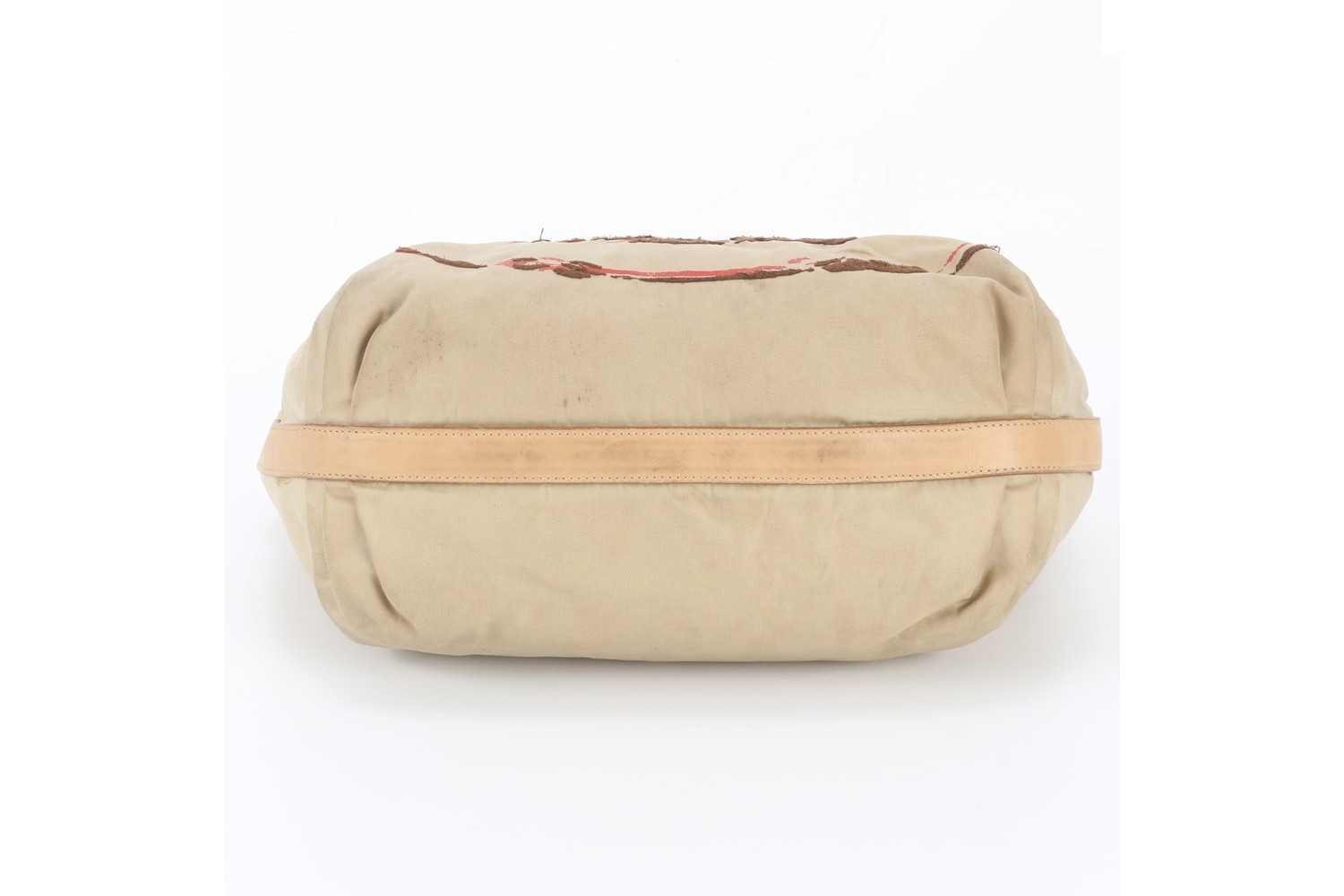 Comes with a guarantee card Tessuto Nylon BR3315 Leather Shoulder Bag — view 6
