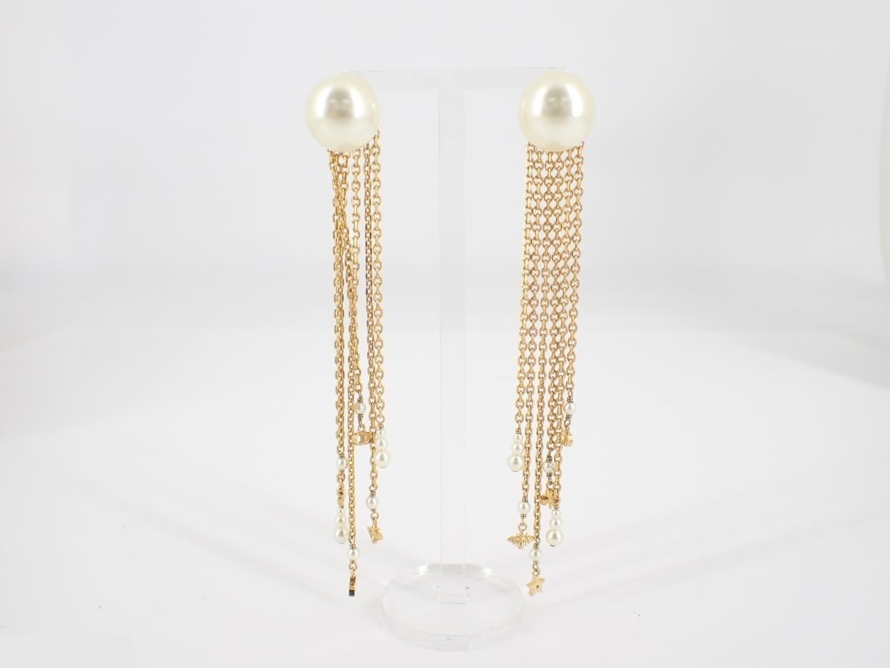 earrings pearl — view 3