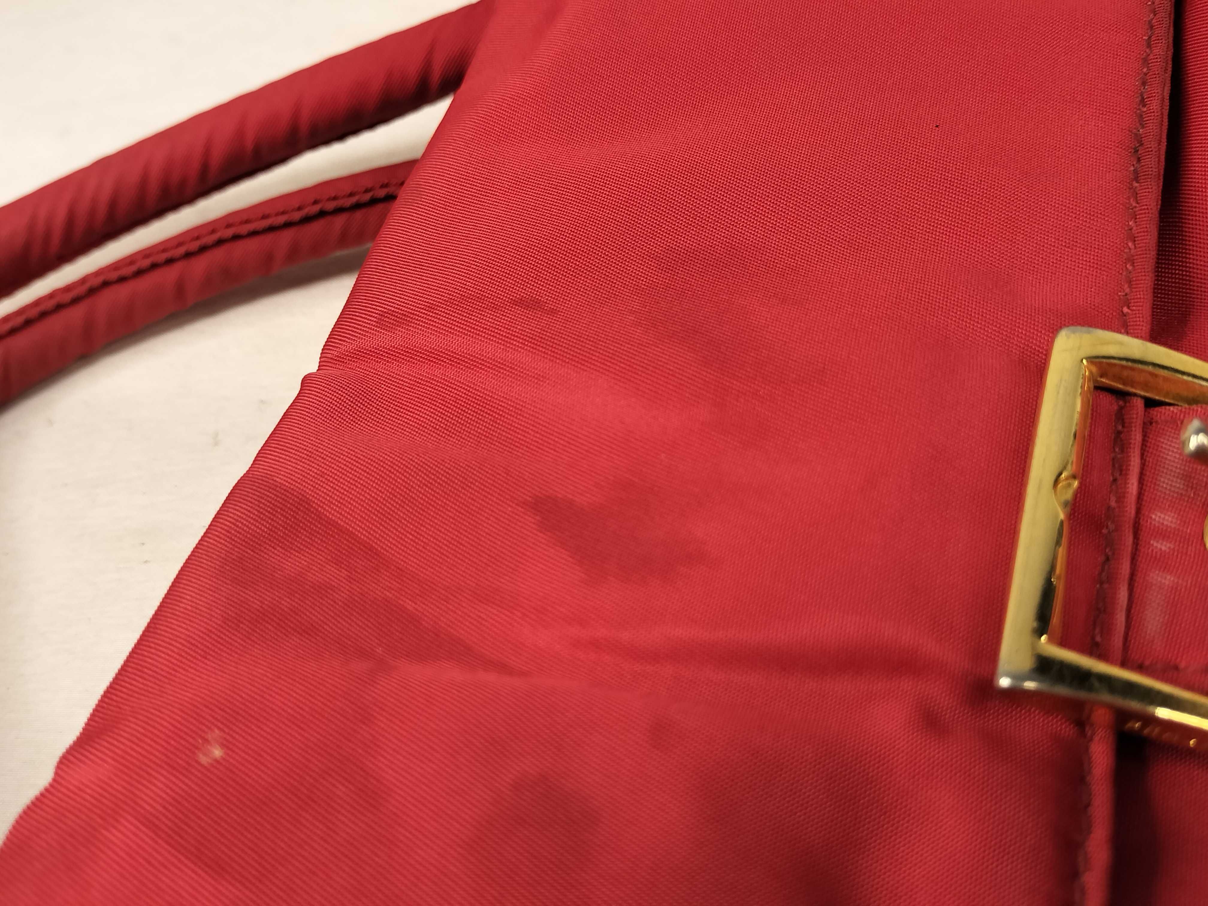 Nylon Prada Handbag Red Handbag — view 14