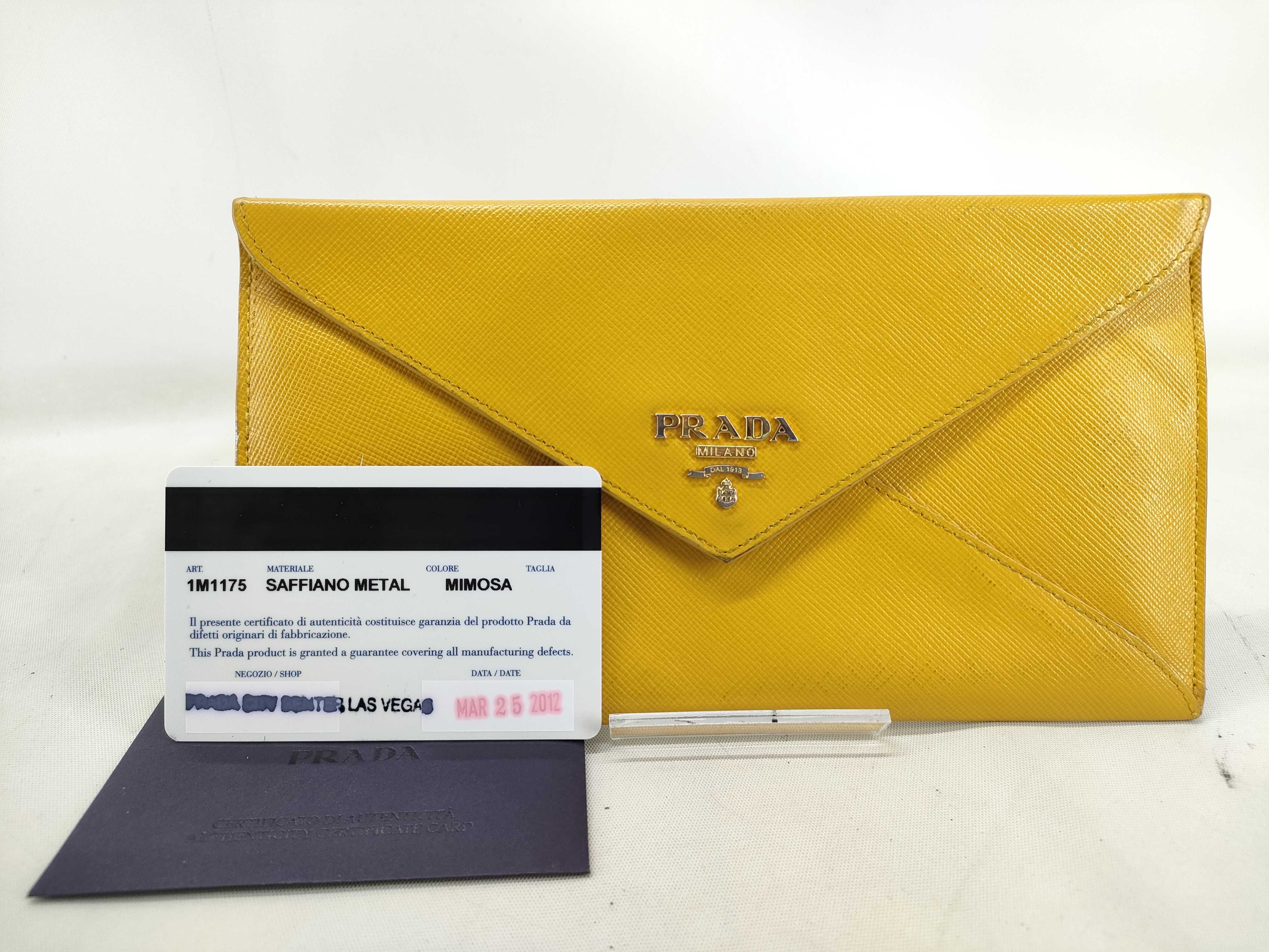 Long Wallet Saffiano MIMOSA 1M1175 Wallet