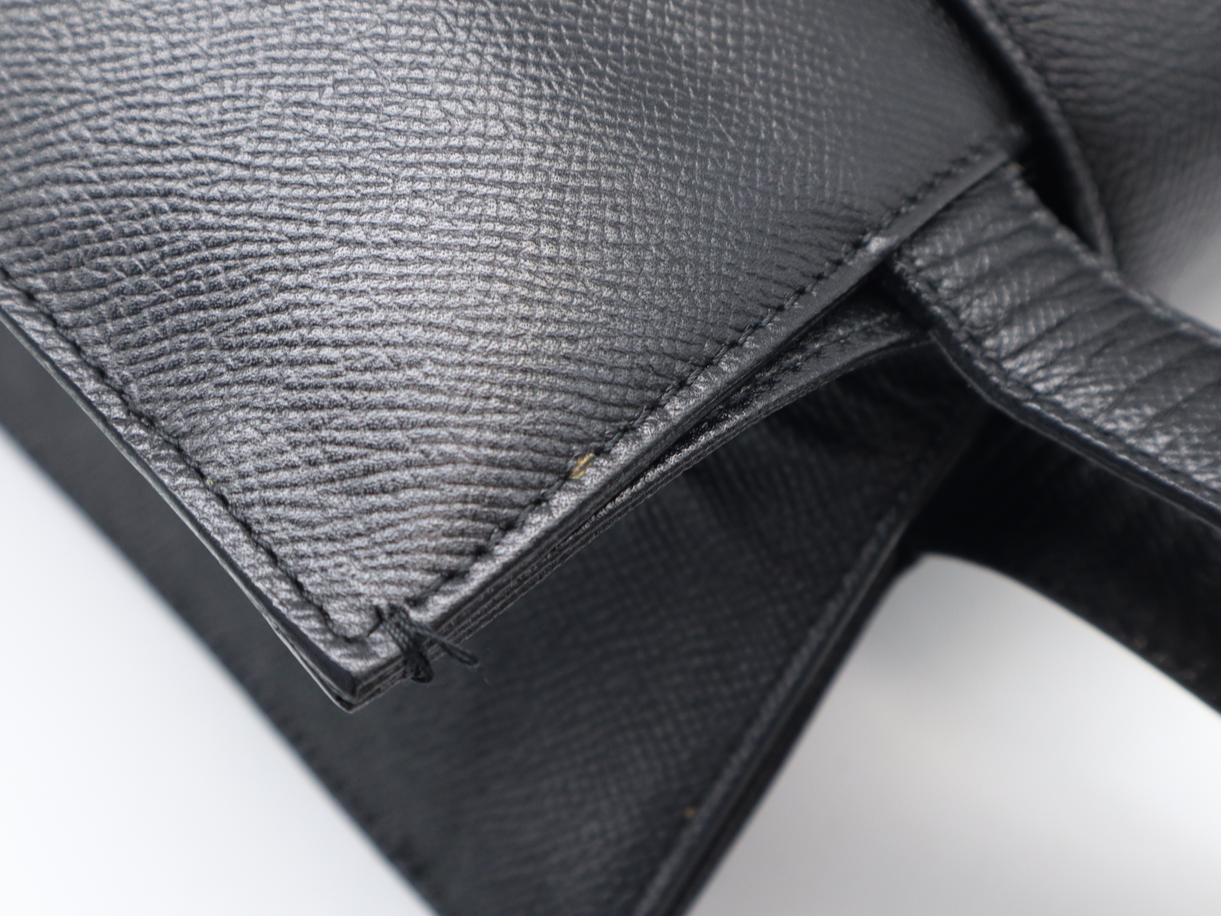 Bulgari Tote Bag, Leather, Black, with Dust Bag — view 7