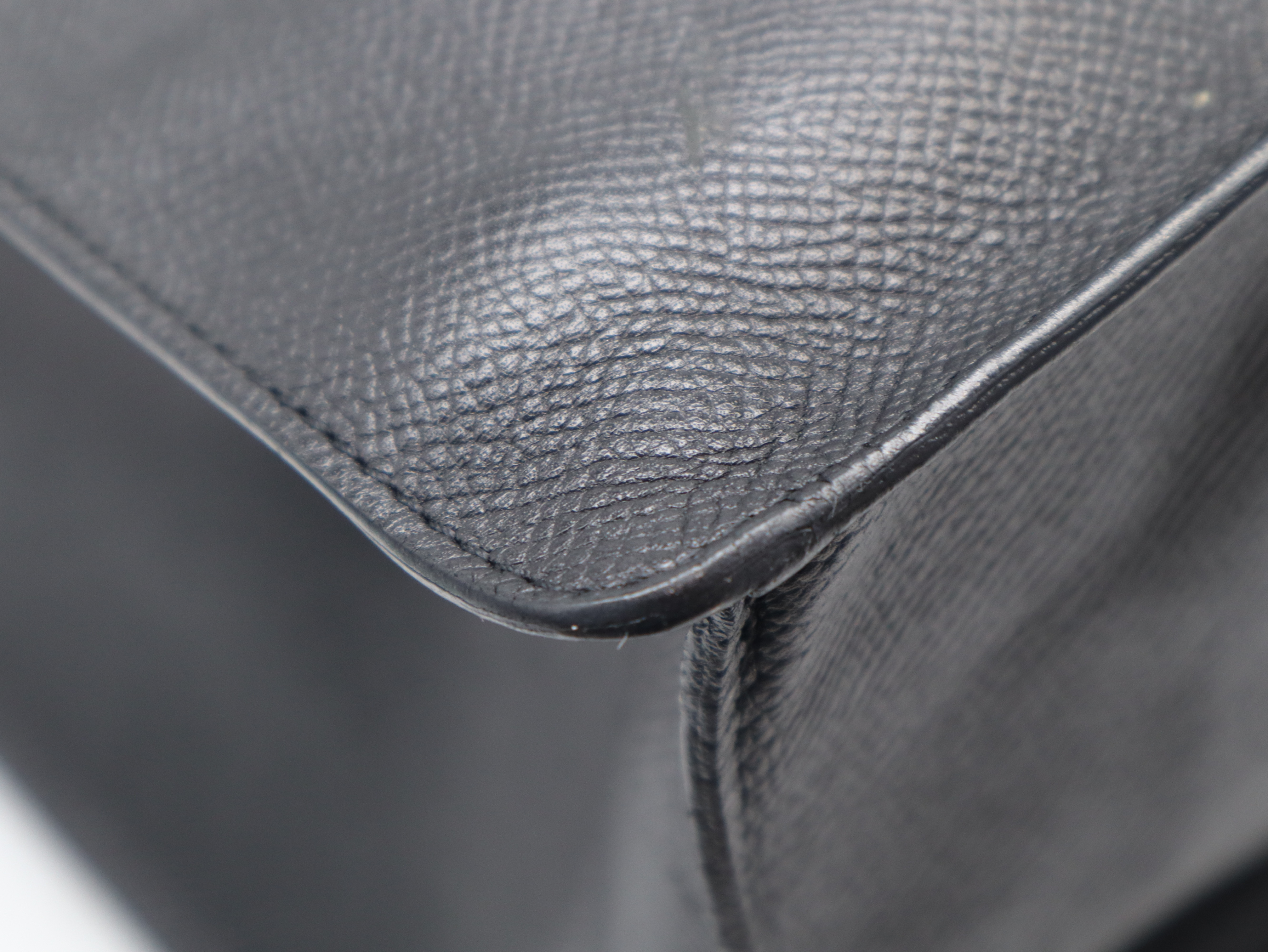 Bulgari Tote Bag, Leather, Black, with Dust Bag — view 9