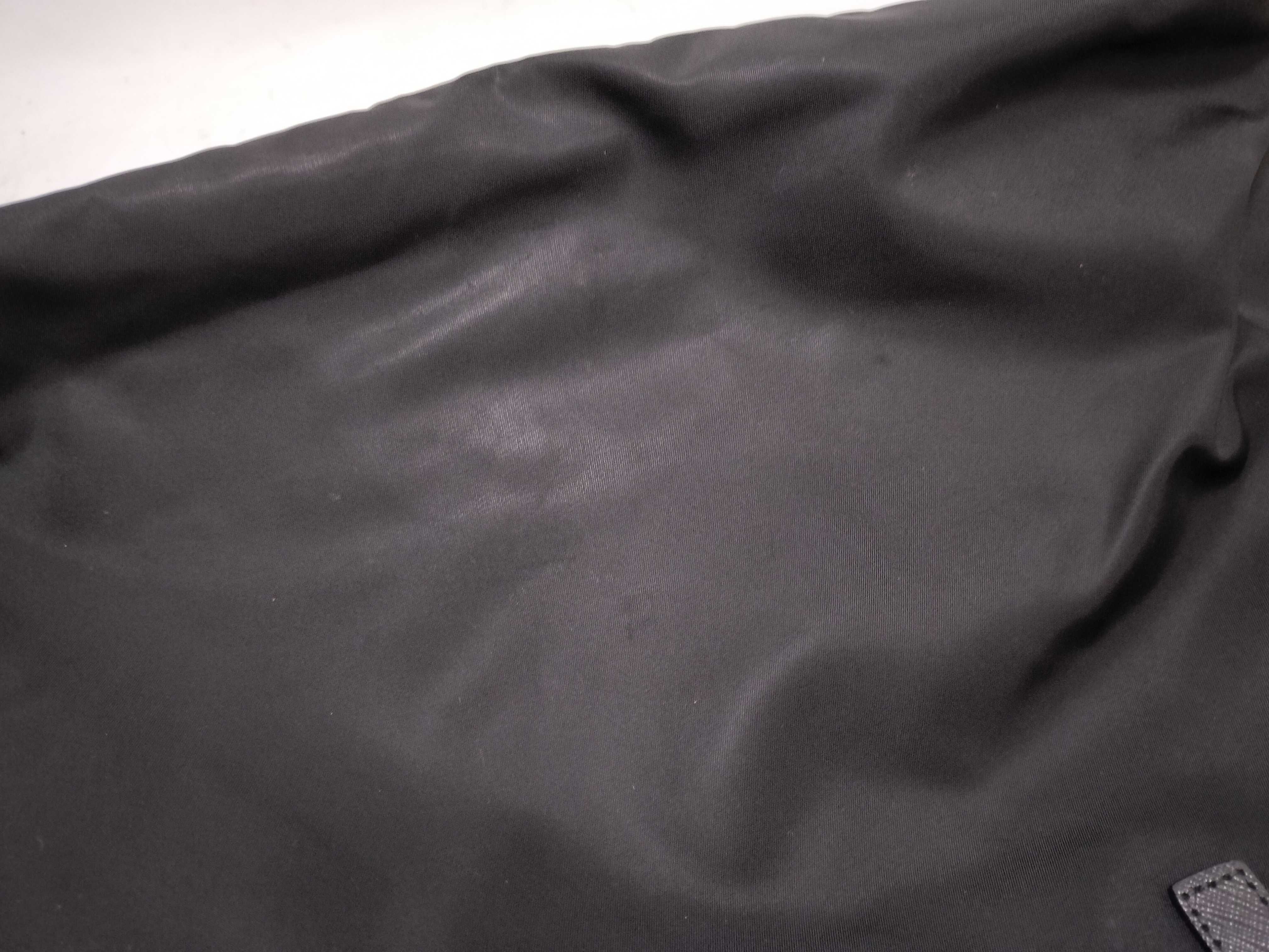 tote bag, nylon, black, lace tote bag — view 14