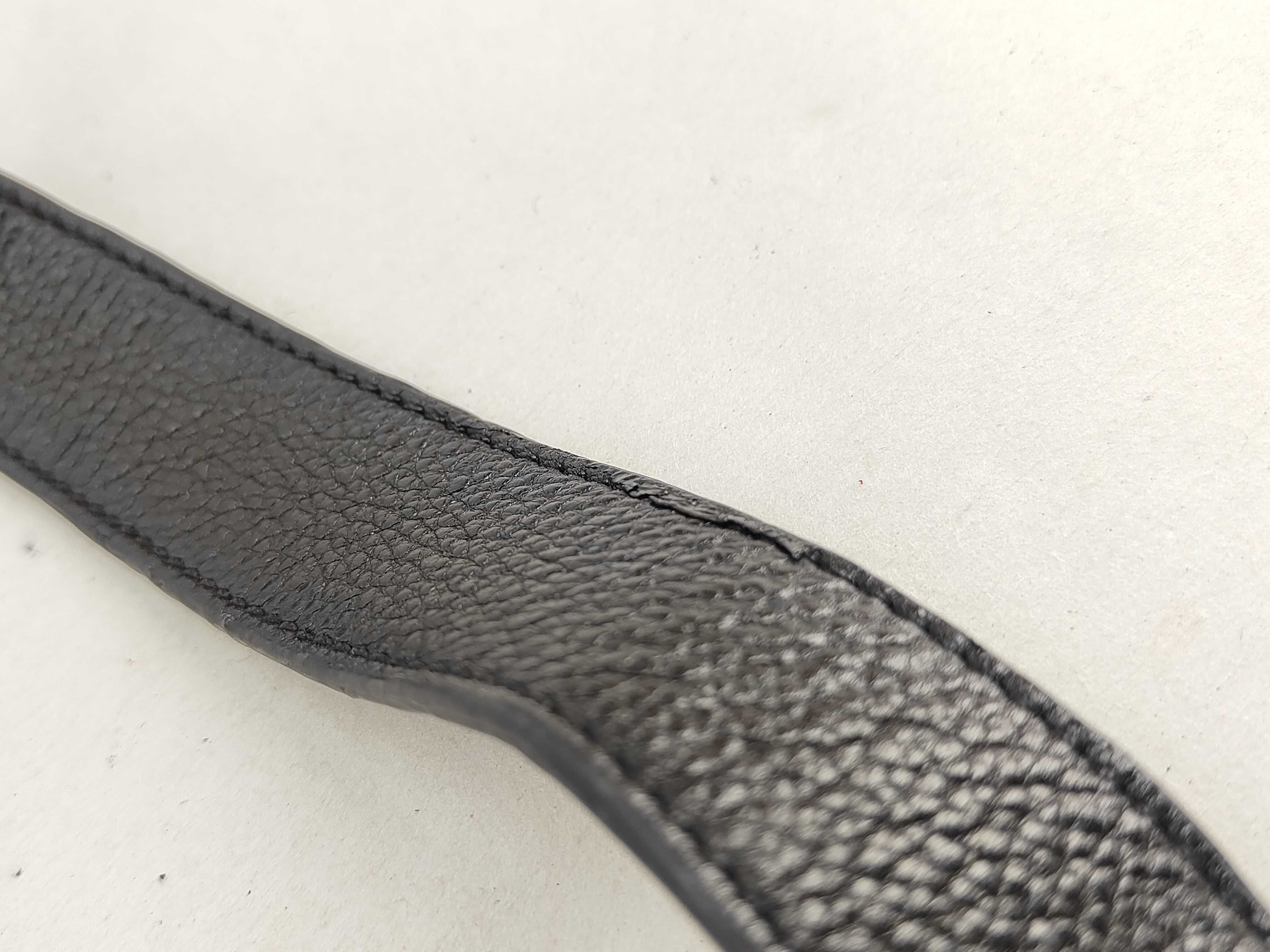 Shoulder Bag, Leather, Black — view 7