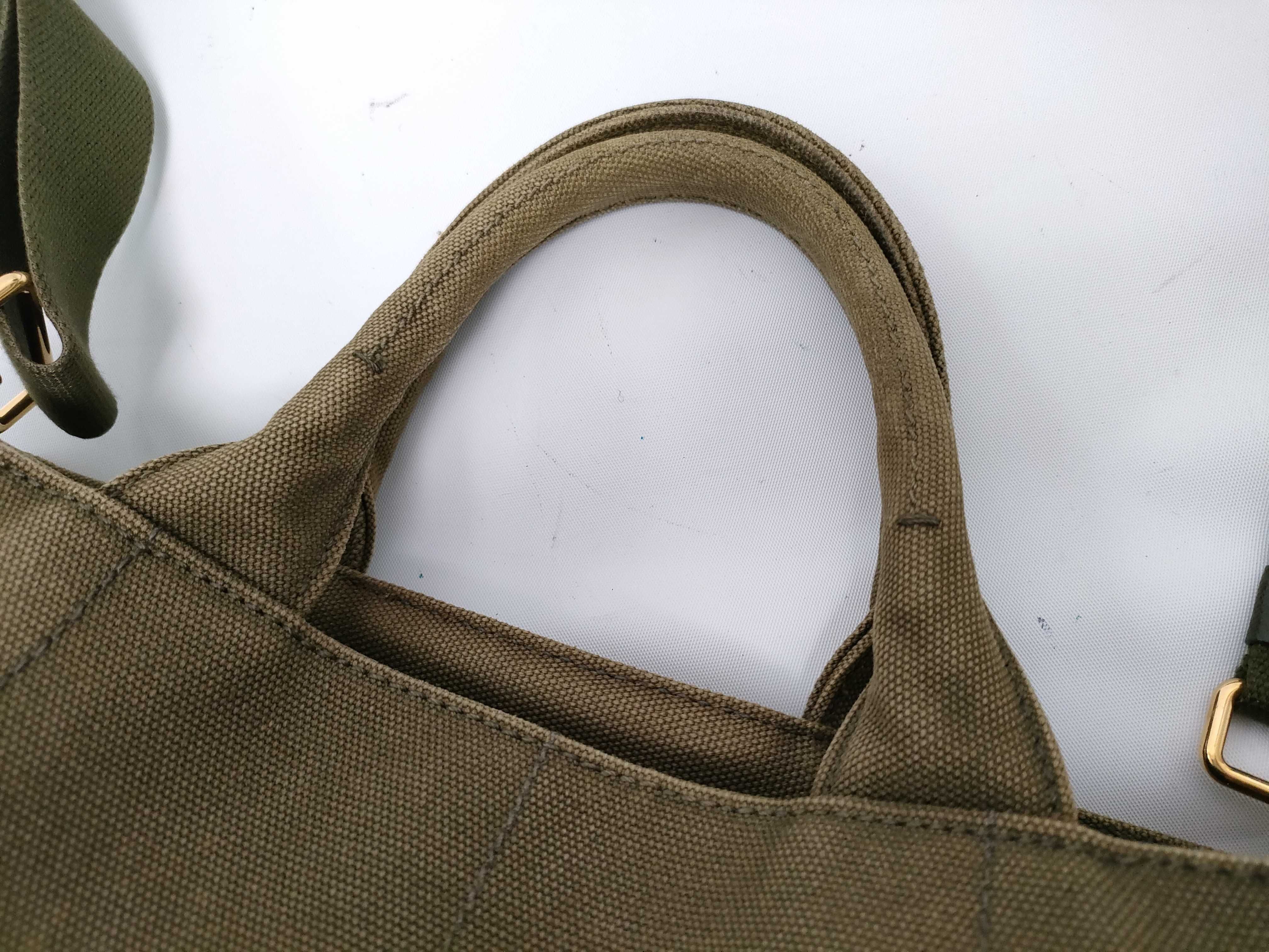 Bijou Canapa Canvas 2-Way Handbag B2439O Khaki Handbag — view 5