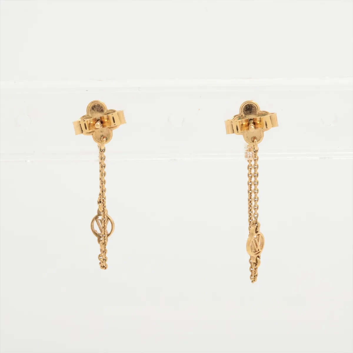 M00390 Petite Louis Earrings LE3274 Earrings (Pair) GP Gold — view 2