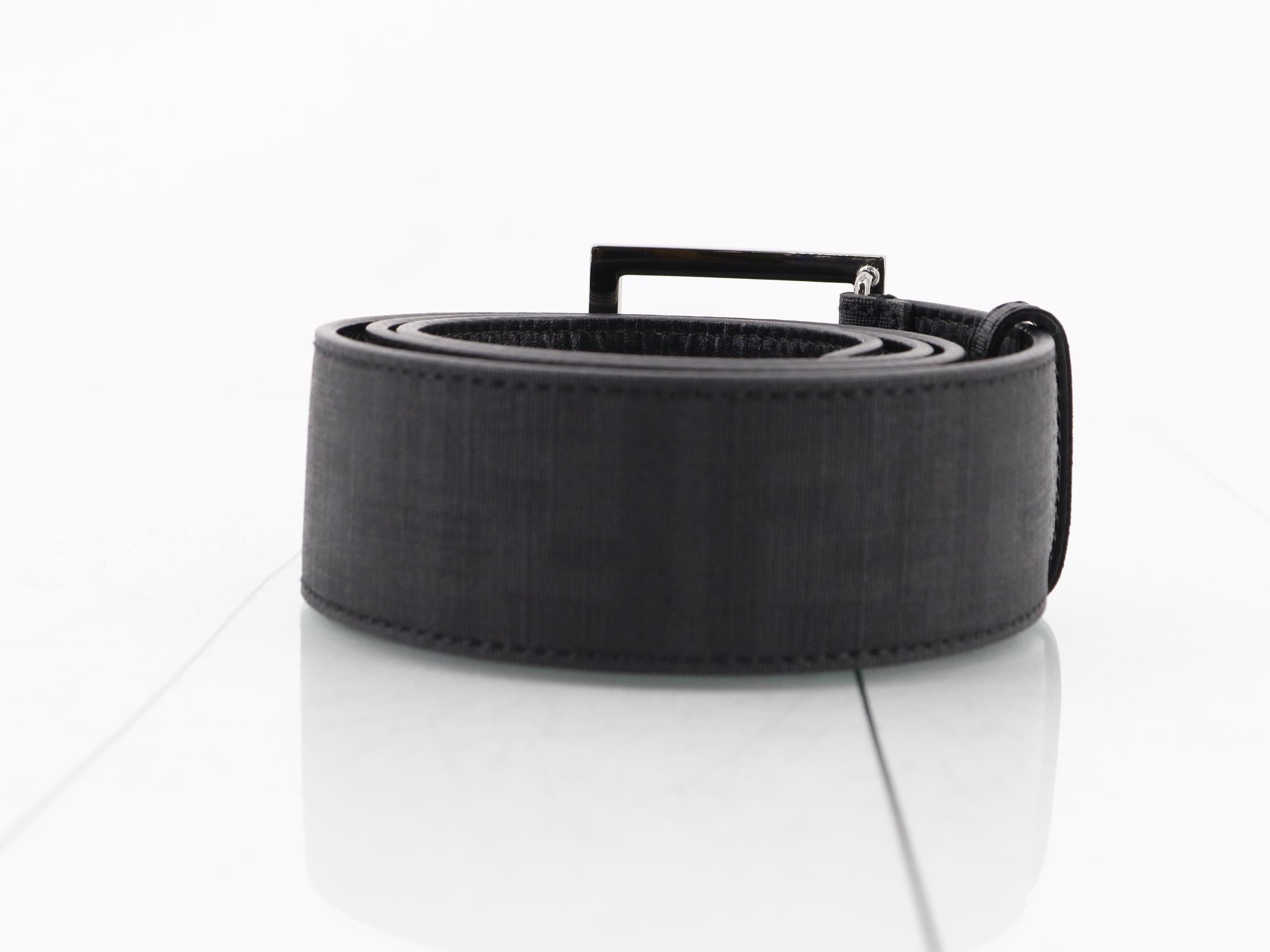 Zucchino Belt, PVC, Silver — view 2