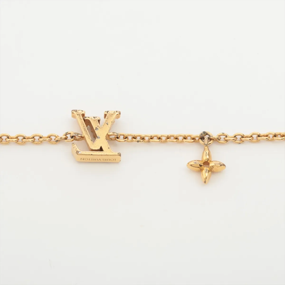 M00587 Bracelet LV Iconic VA2282 Bracelet GP x Rhinestone Gold — view 3