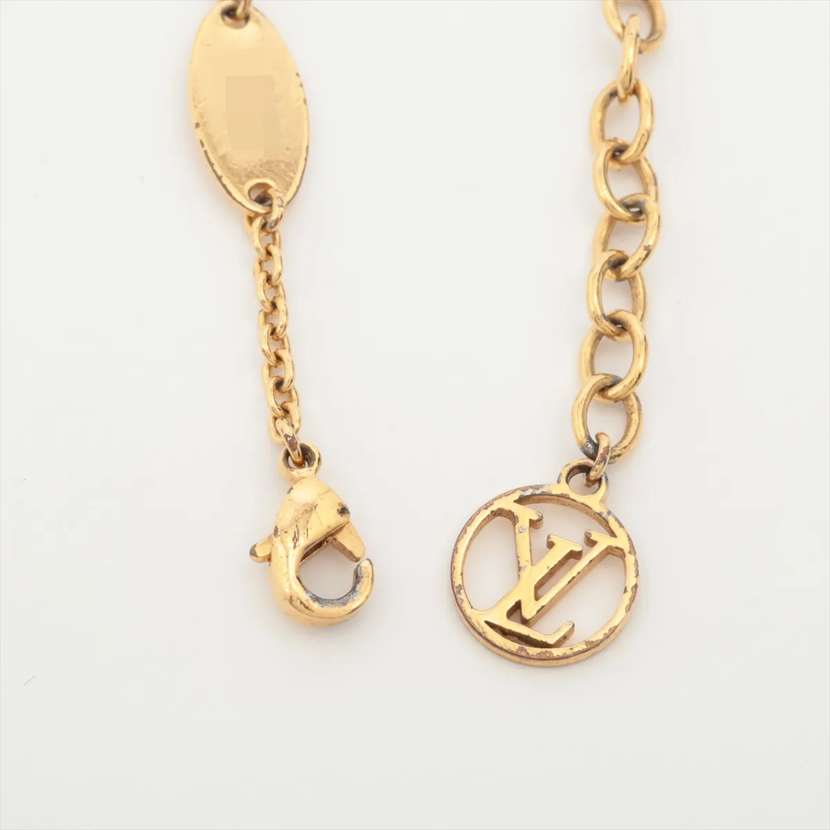 M00587 Bracelet LV Iconic VA2282 Bracelet GP x Rhinestone Gold — view 4