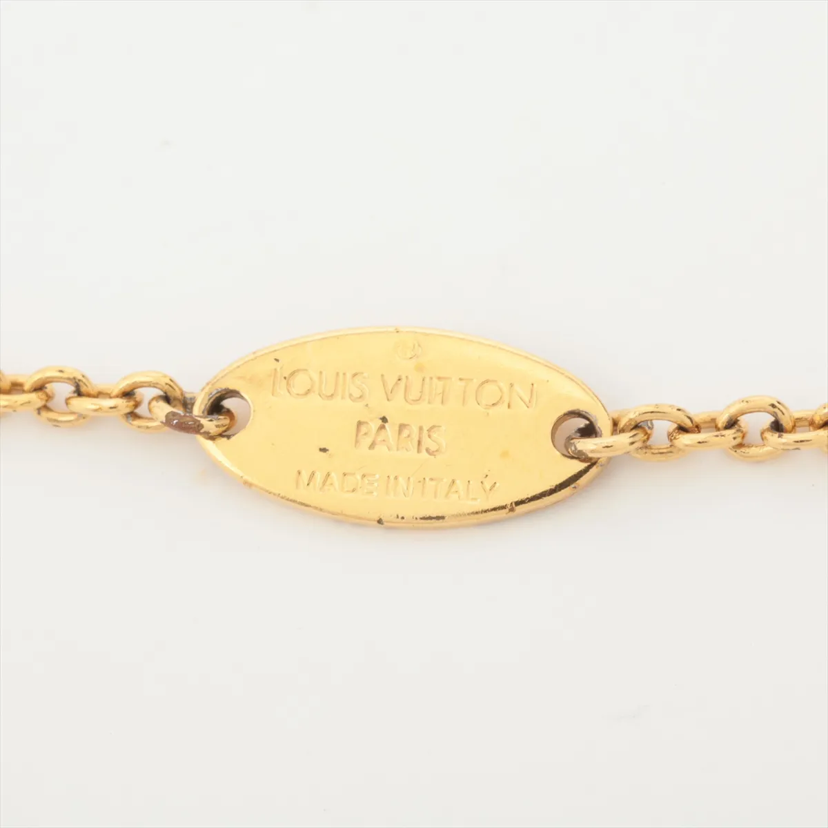 M00587 Bracelet LV Iconic VA2282 Bracelet GP x Rhinestone Gold — view 5