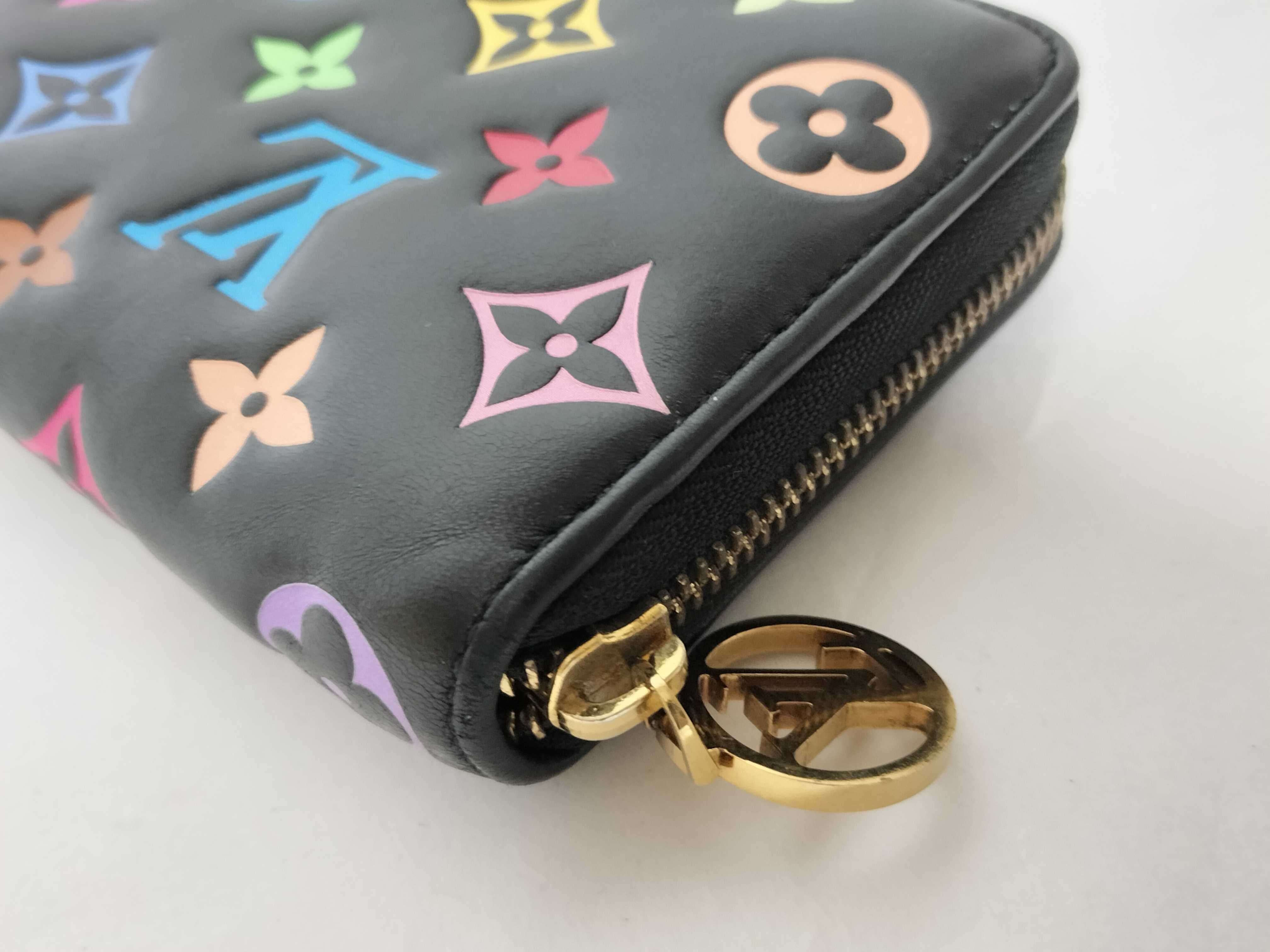 Monogram Multicolor LV Takashi Murakami Zippy Wallet M14096 — view 3