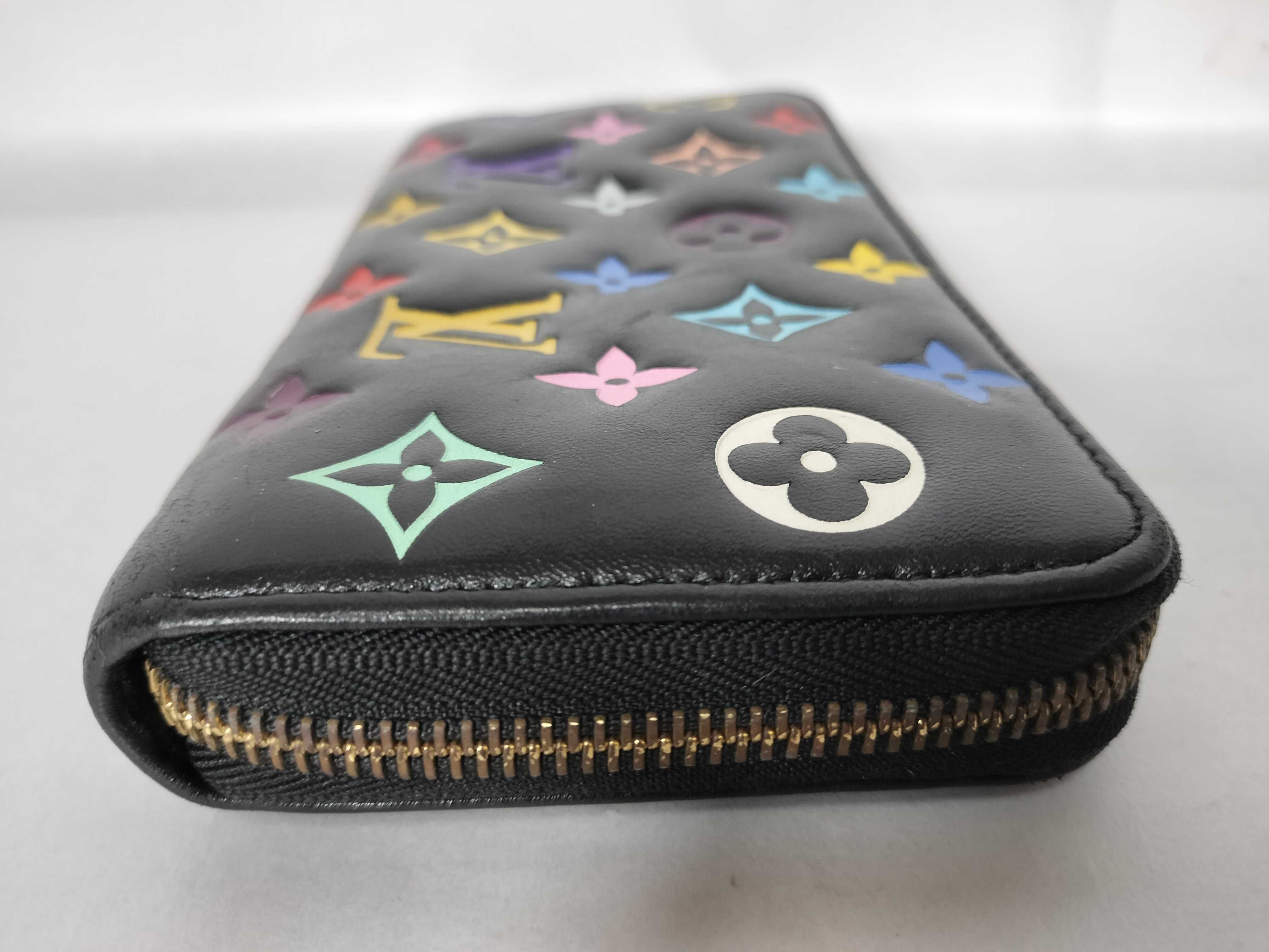 Monogram Multicolor LV Takashi Murakami Zippy Wallet M14096 — view 6