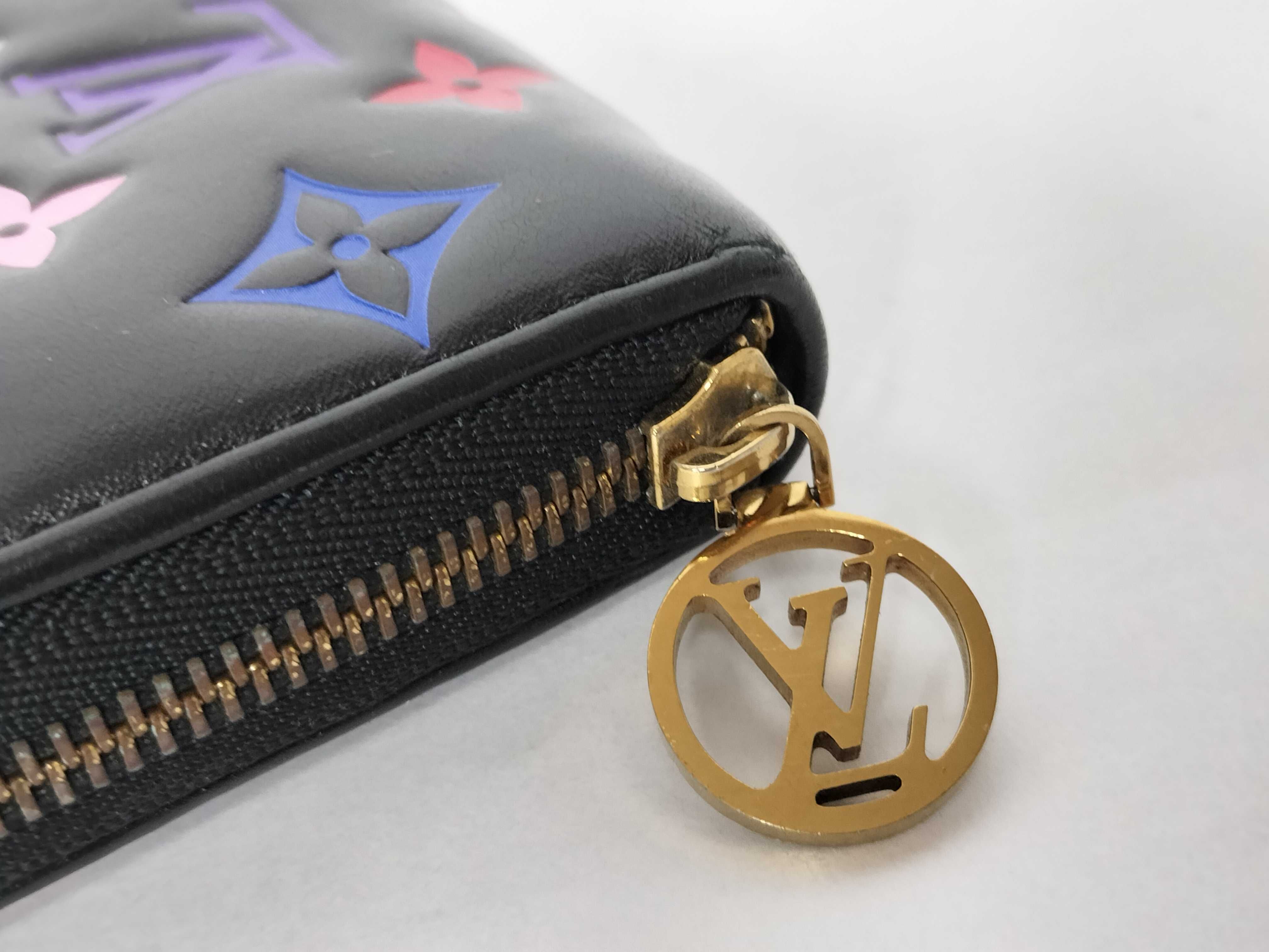 Monogram Multicolor LV Takashi Murakami Zippy Wallet M14096 — view 7
