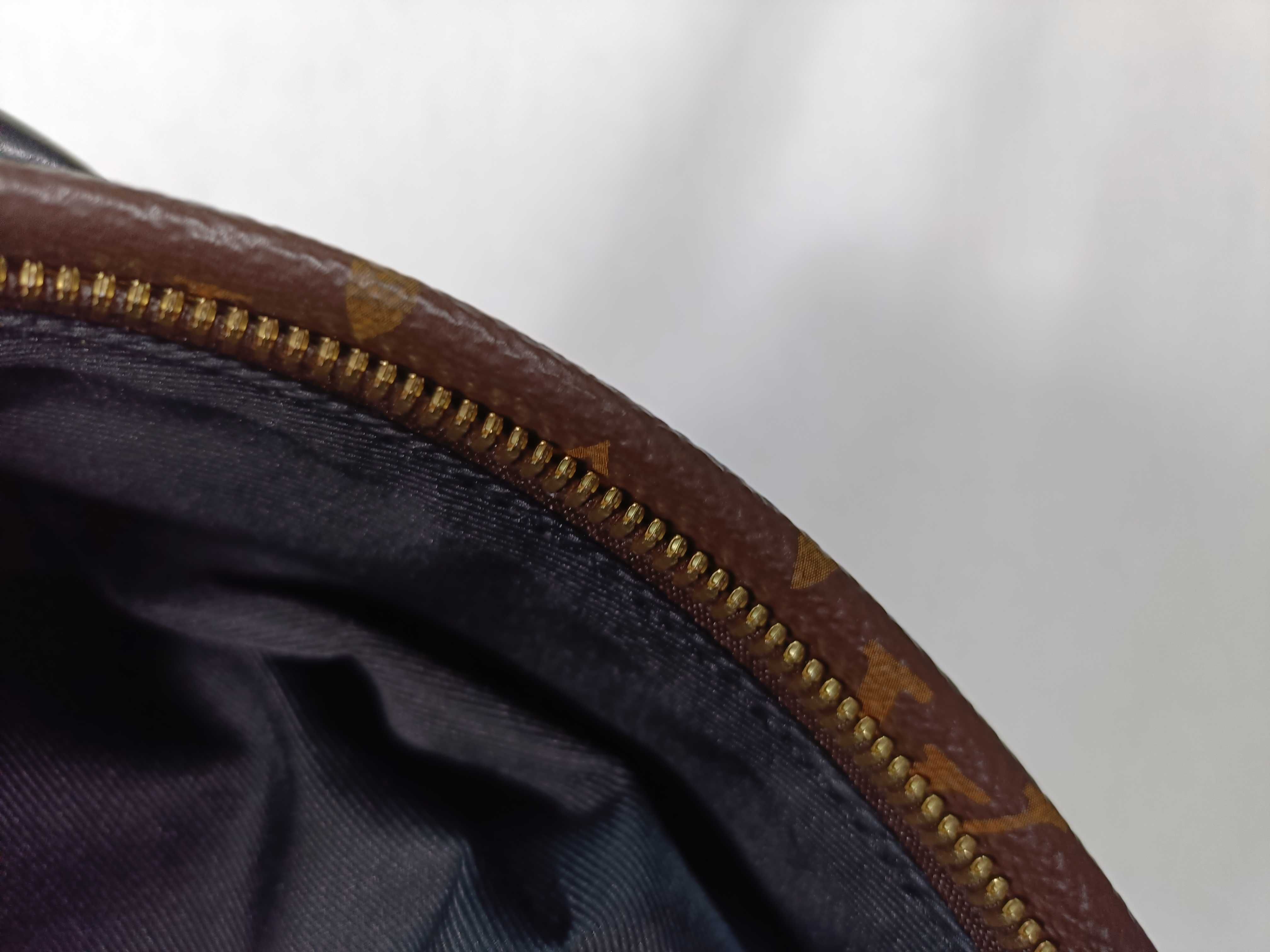 Monogram Palm Springs Brown Monogram Small Backpack — view 14