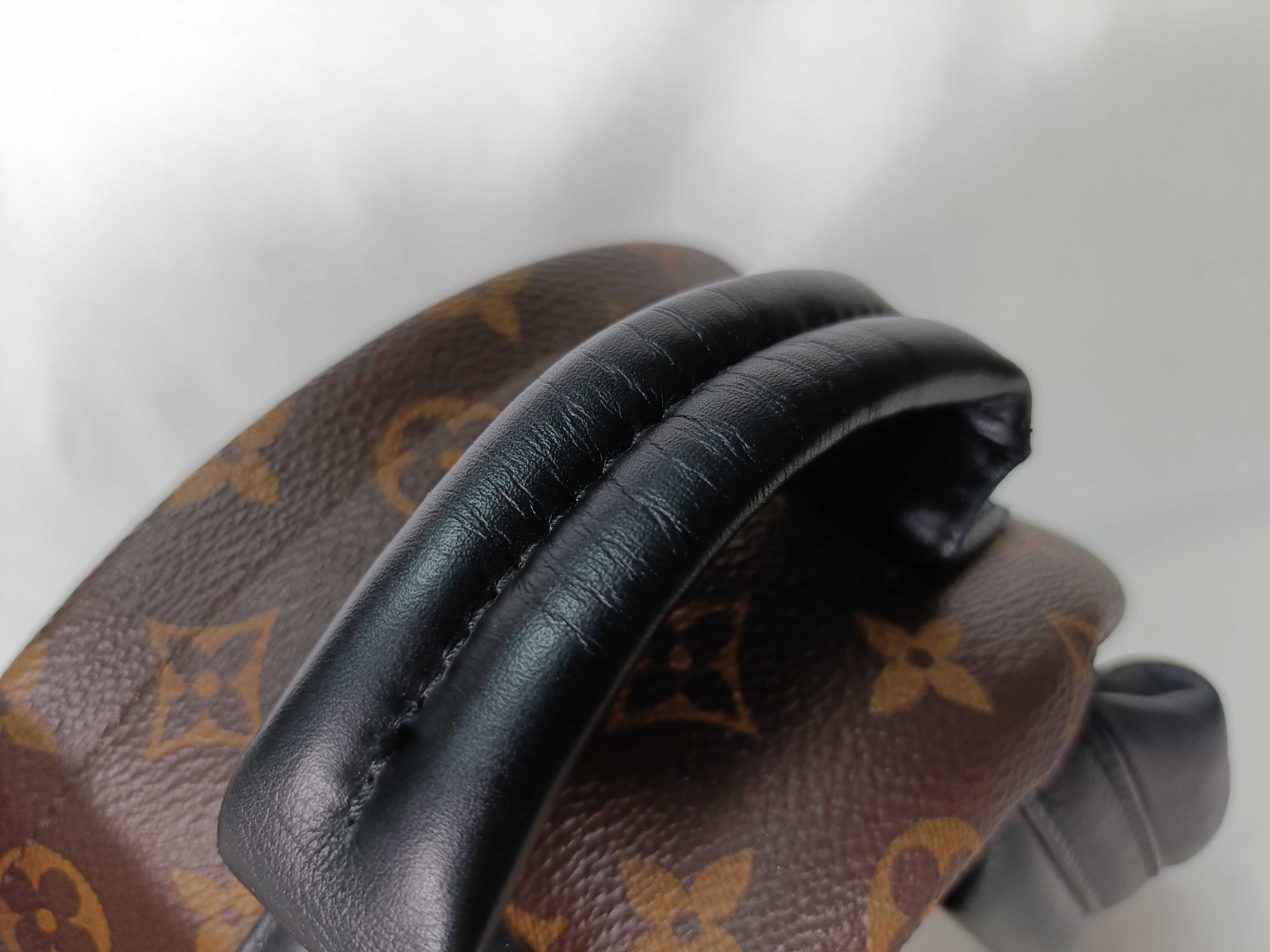 Monogram Palm Springs Brown Monogram Small Backpack — view 6