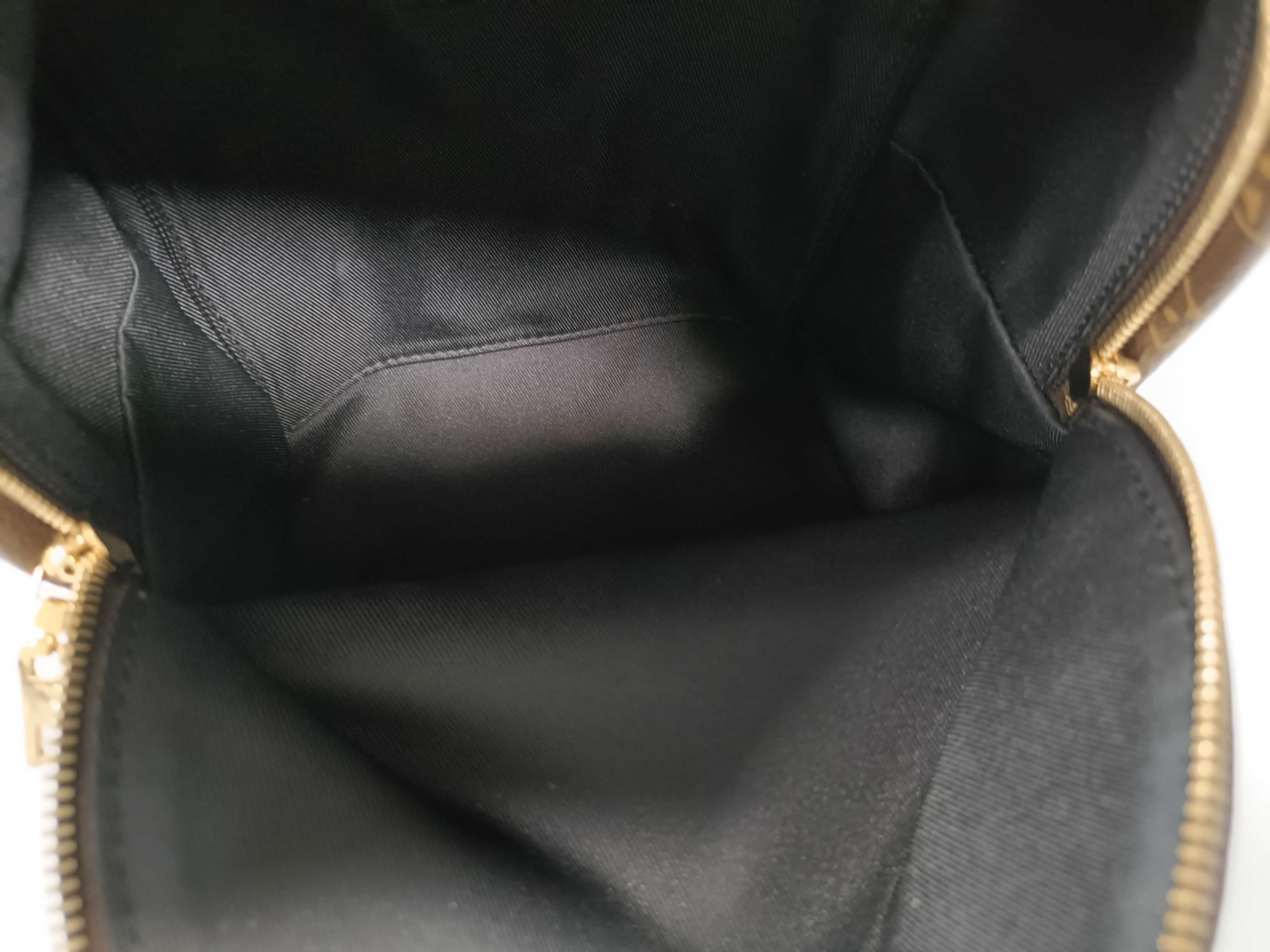 Monogram Palm Springs Brown Monogram Small Backpack — view 8