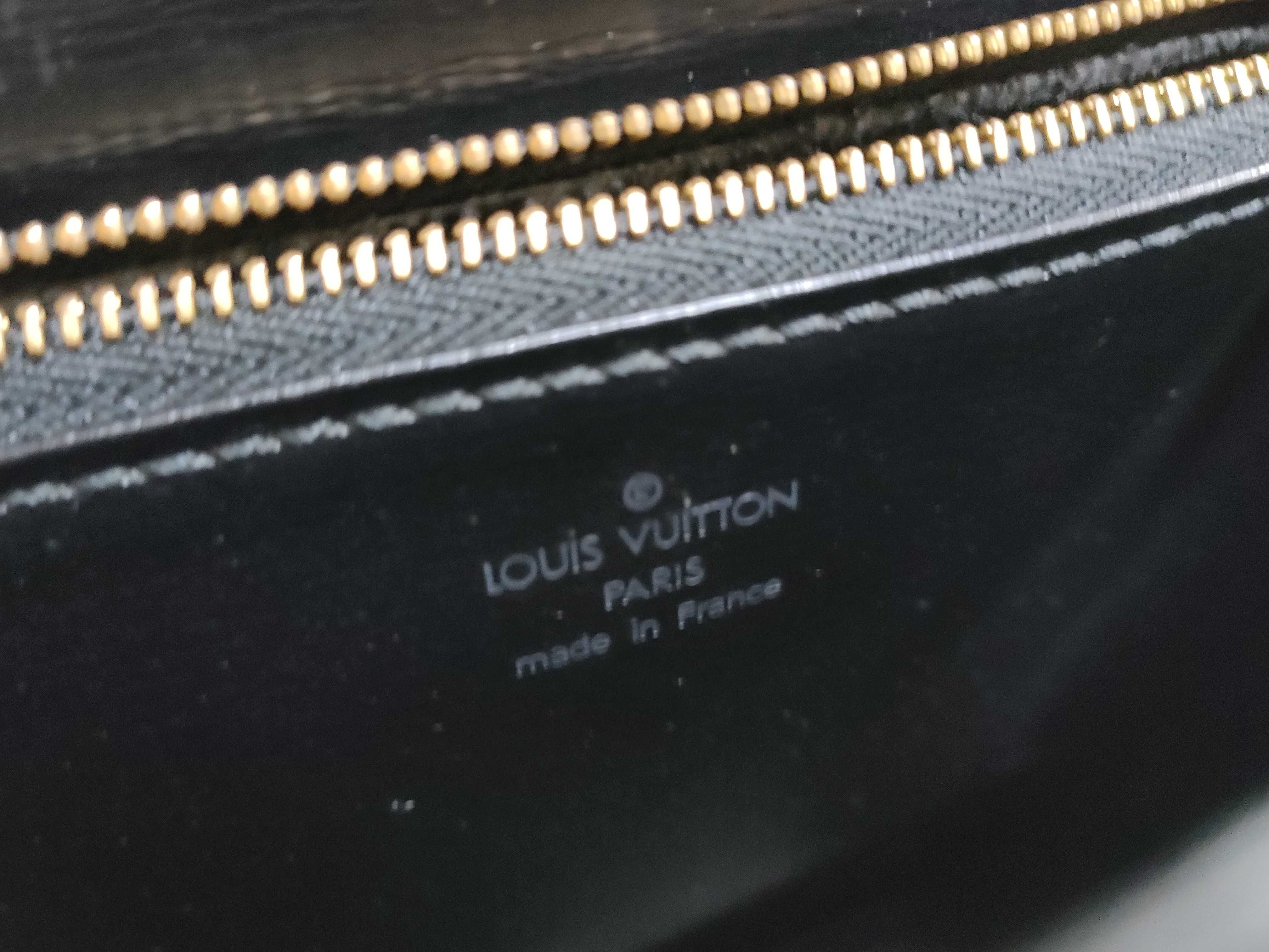 Epi M52372 LV Malesherbes Epi Noir Handbag — view 9