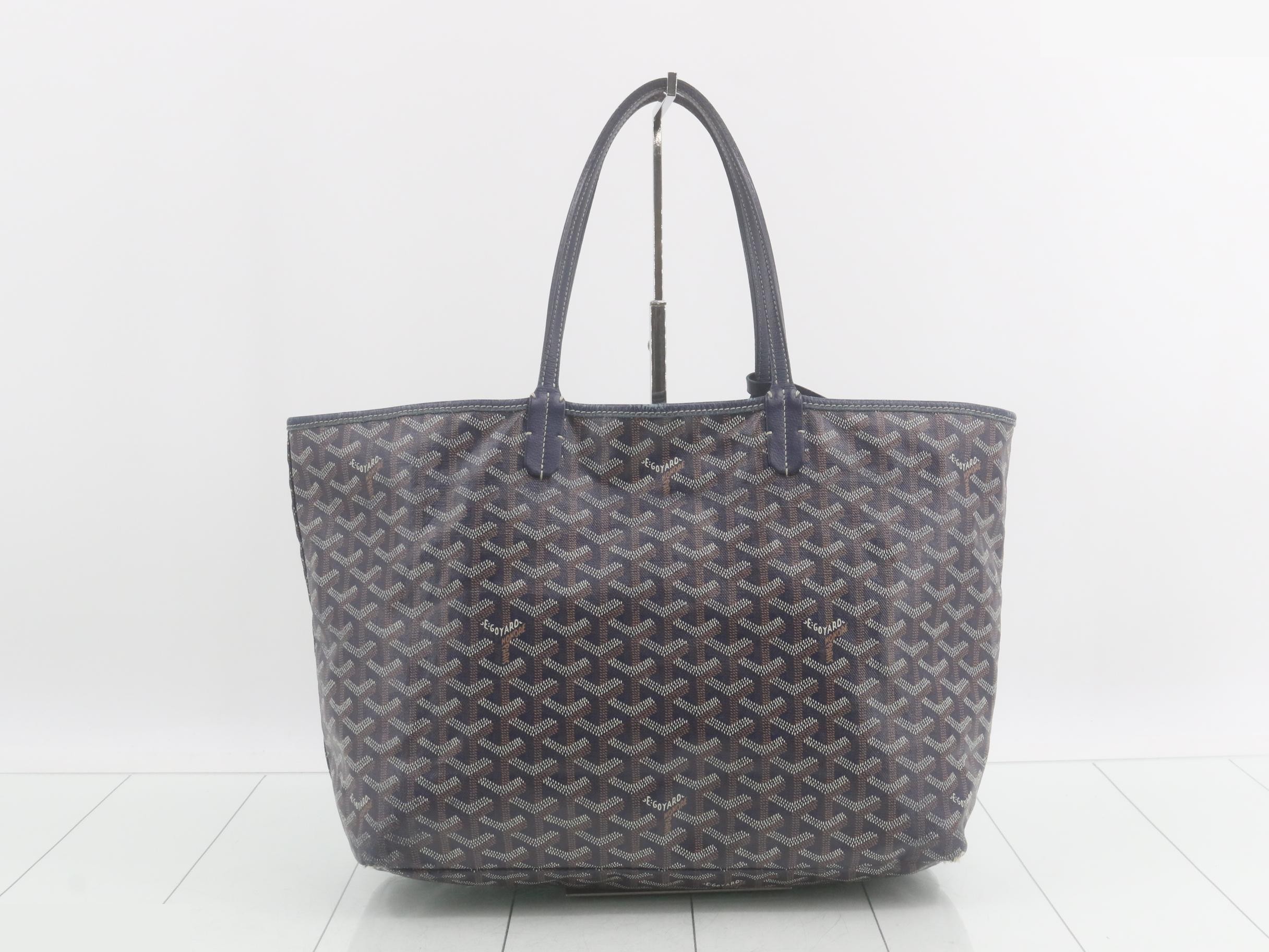 Saint Louis (Bag) - Saint Louis PM Tote Bag, Navy — view 2