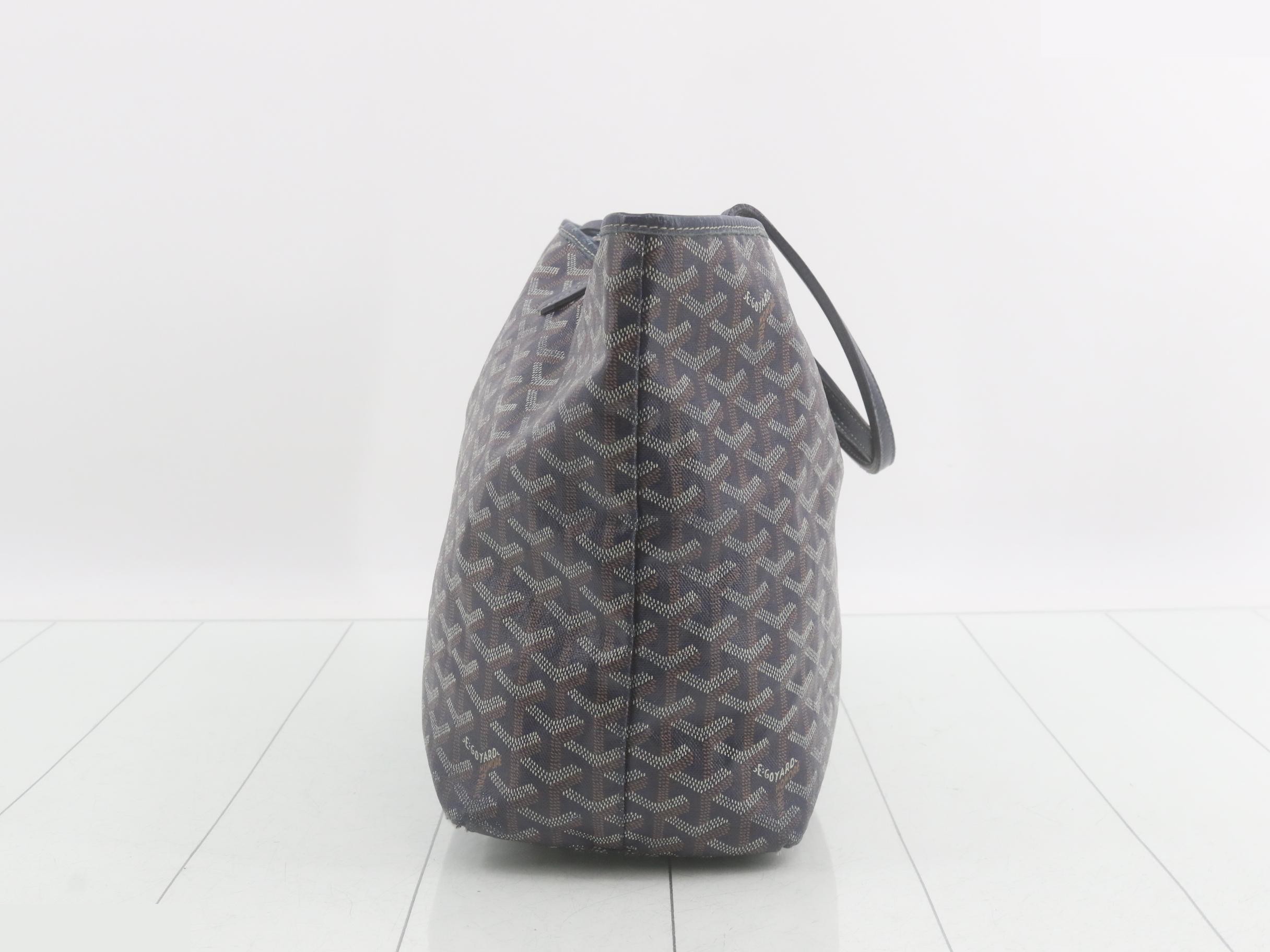 Saint Louis (Bag) - Saint Louis PM Tote Bag, Navy — view 3