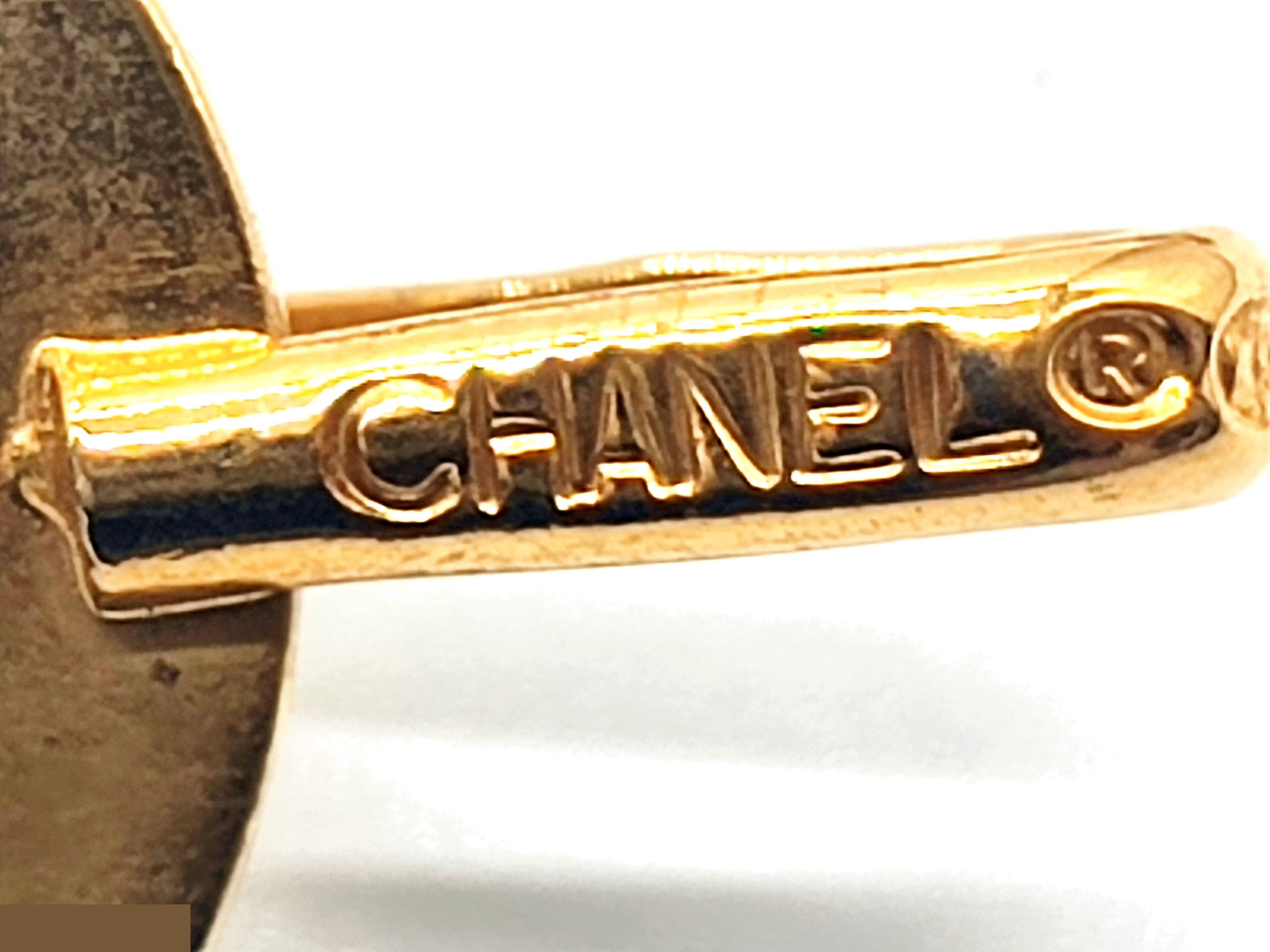 Coco Mark Leather Chain Belt, Total Length Approx. 101cm — view 2