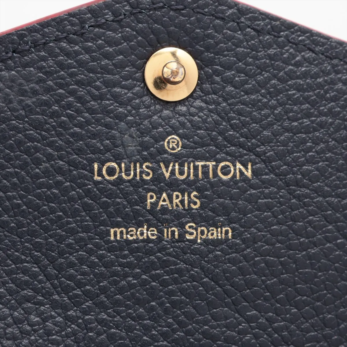 Empreinte Portefeuille Sara M62125 CA5127 Marine Rouge Long Wallet — view 9