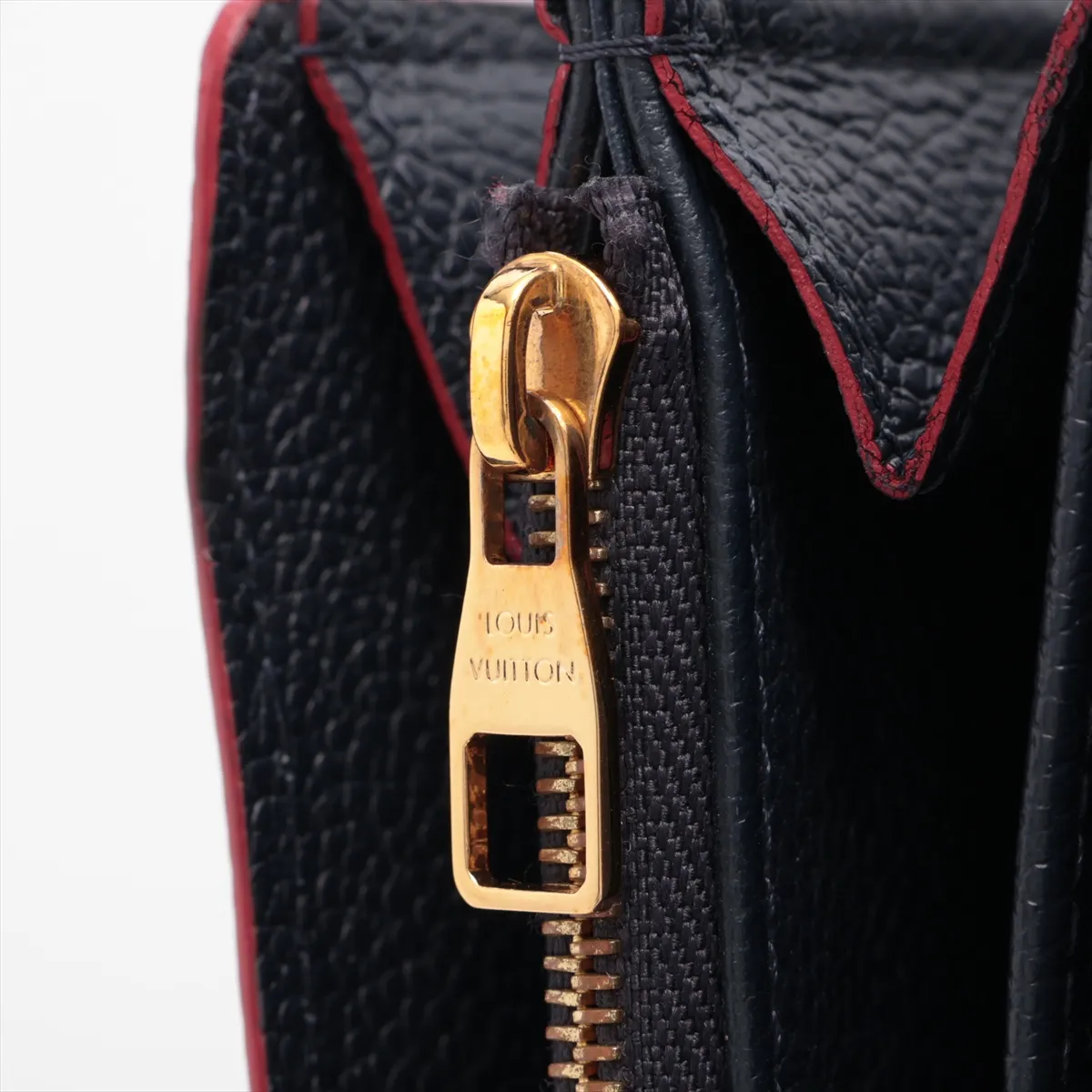 Empreinte Portefeuille Sara M62125 CA5127 Marine Rouge Long Wallet — view 10