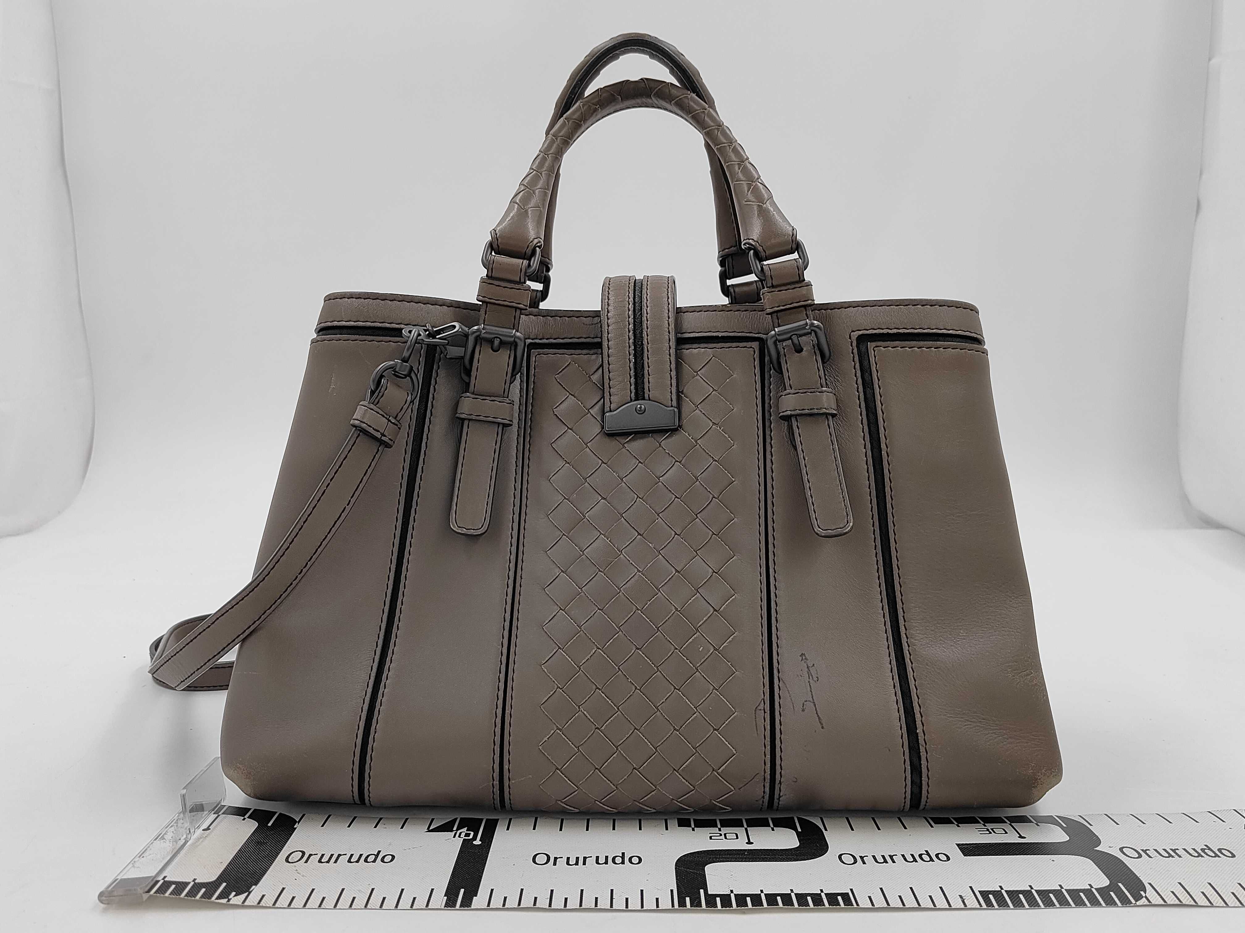 Intrecciato Roma Small Handbag Shoulder Bag — view 2