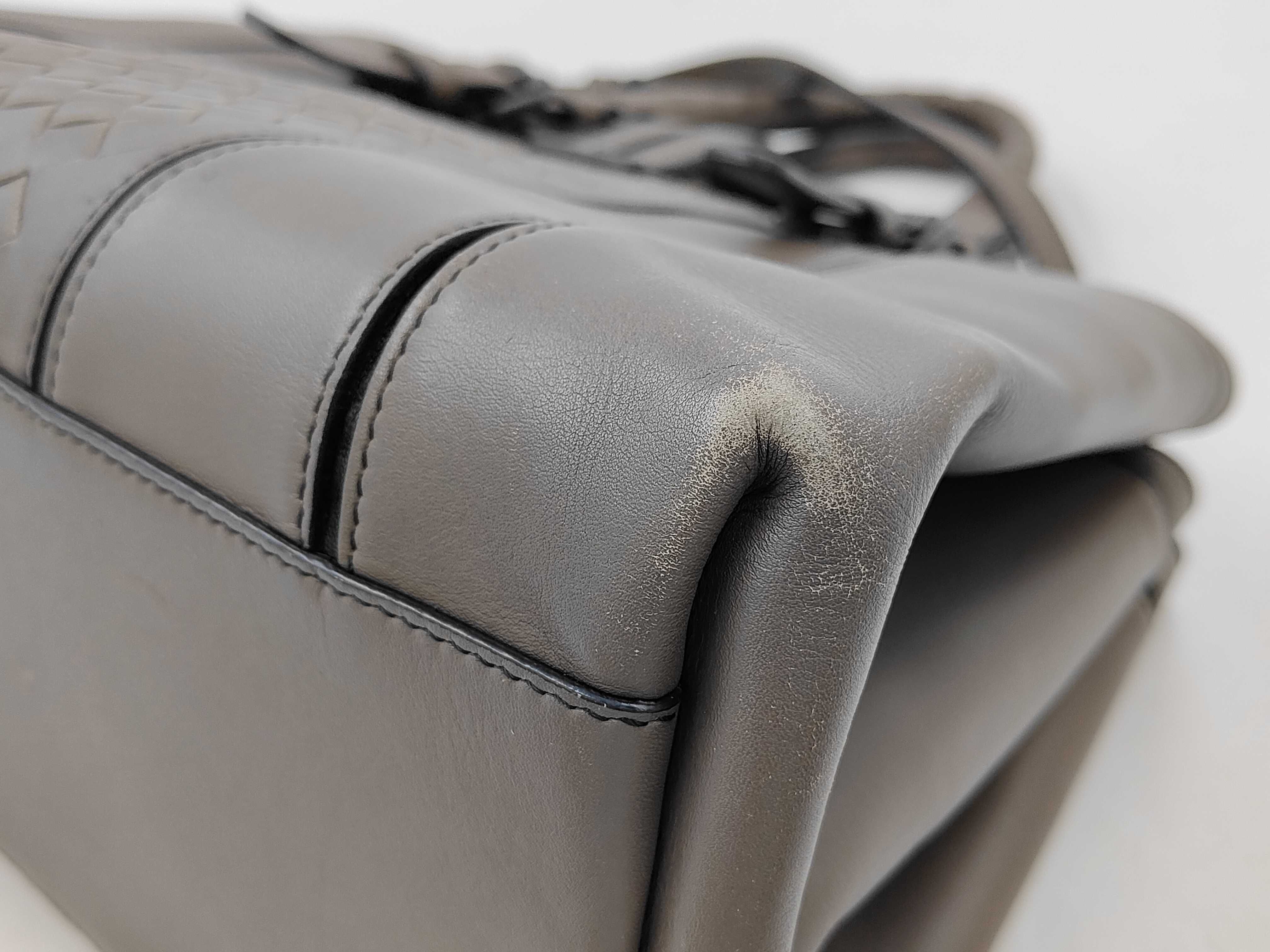 Intrecciato Roma Small Handbag Shoulder Bag — view 7