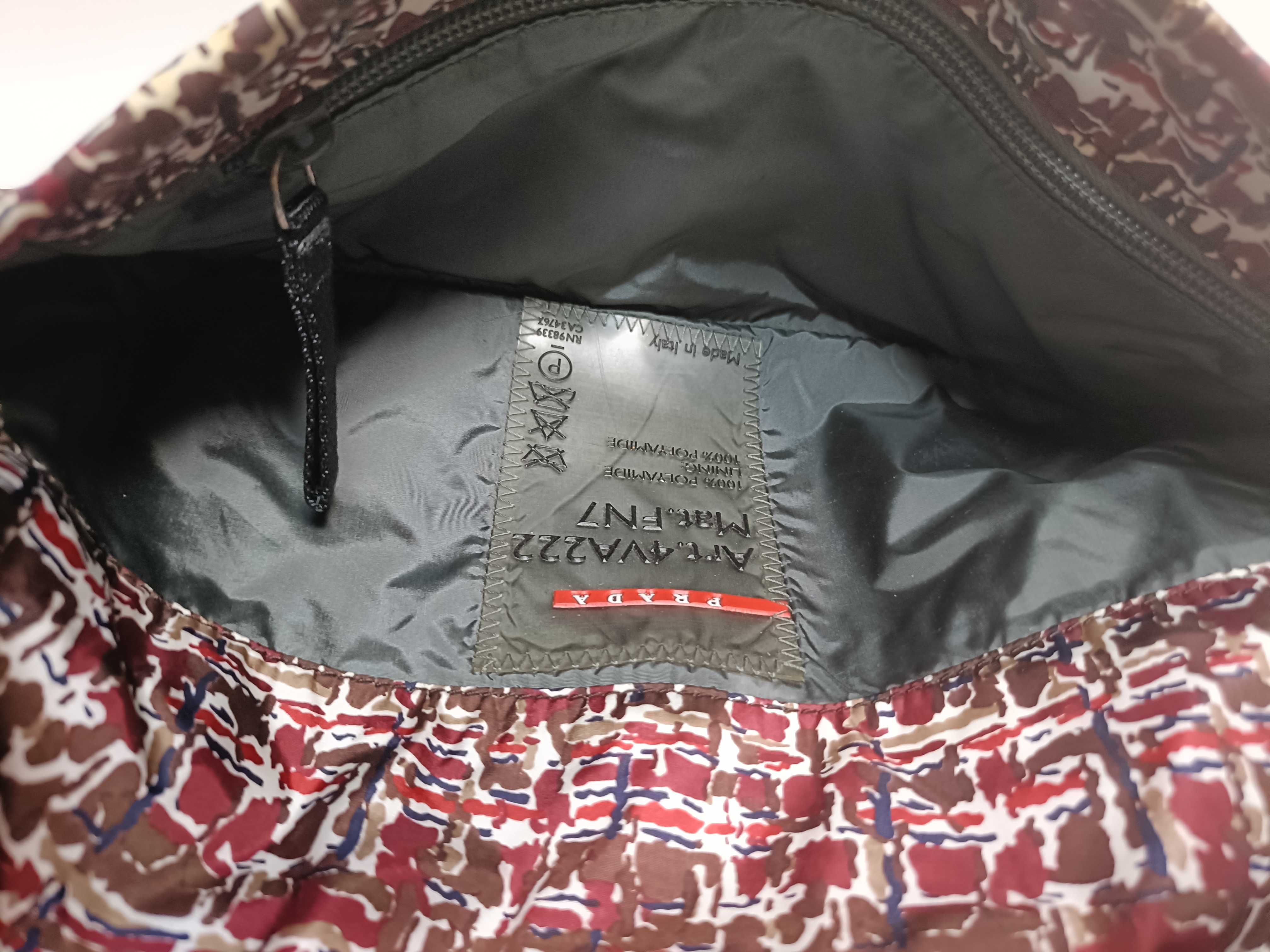 Sporty All-Over Print Shoulder Bag with Rubber Tag — view 11