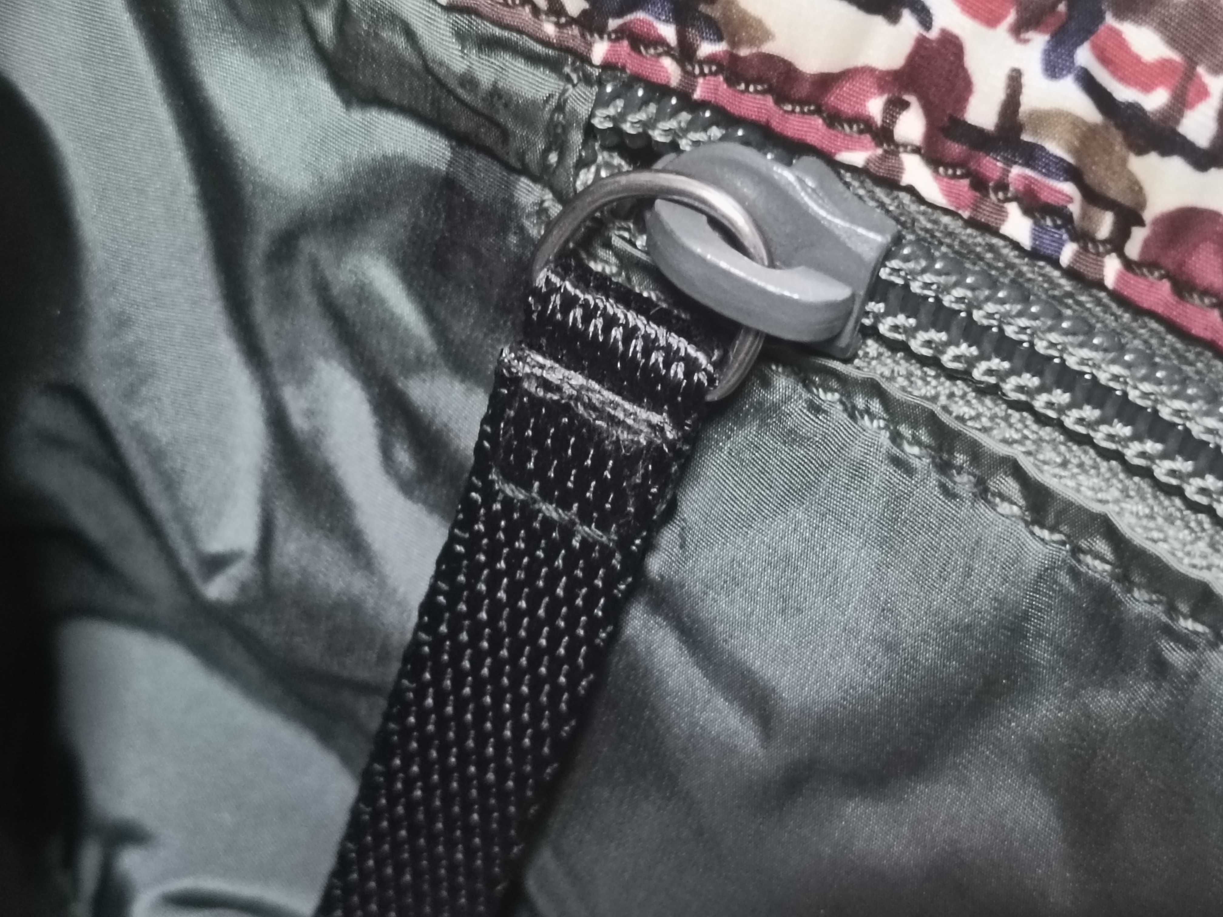 Sporty All-Over Print Shoulder Bag with Rubber Tag — view 12
