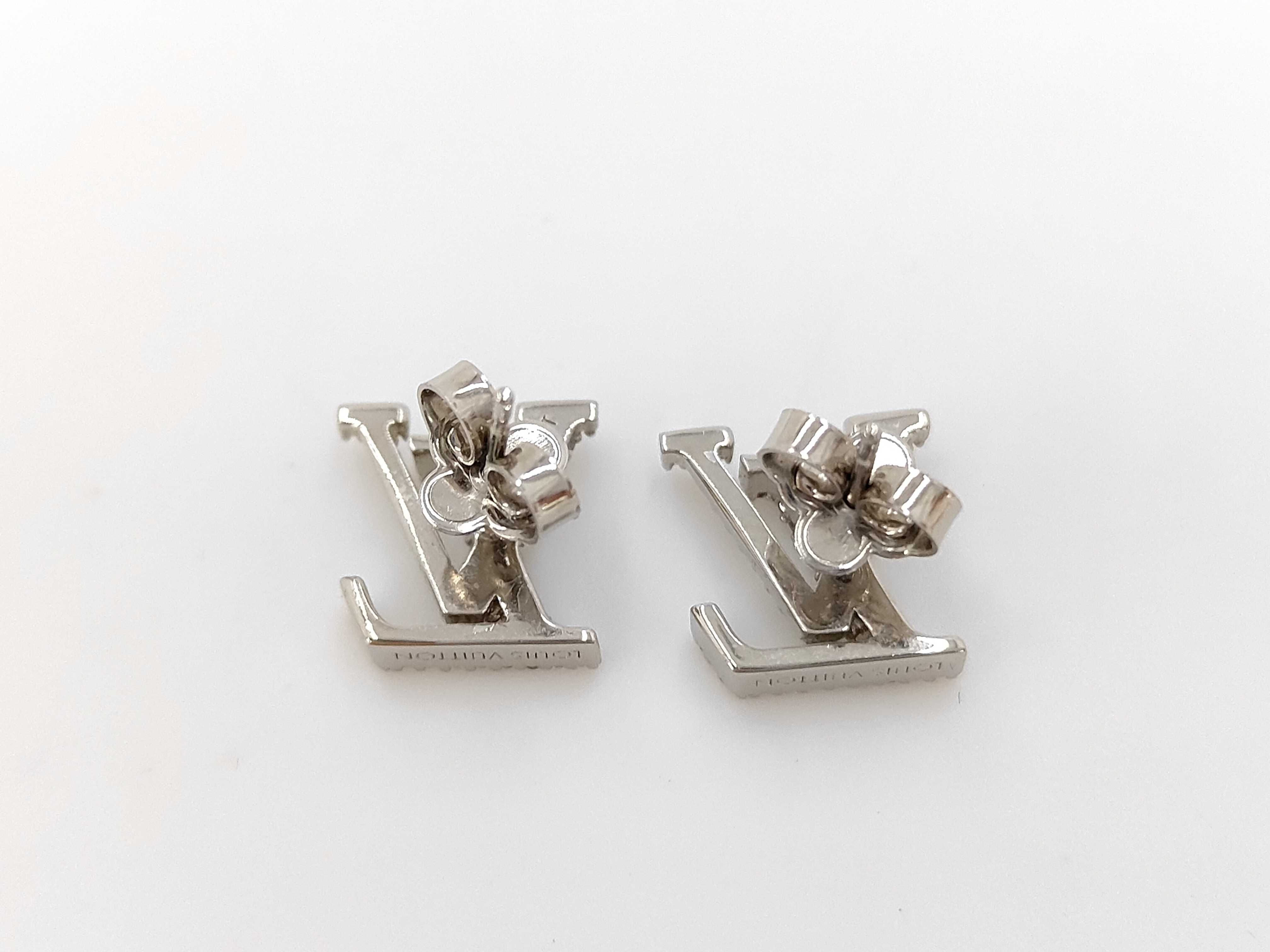 Iconic Strass Silver Earrings — view 2