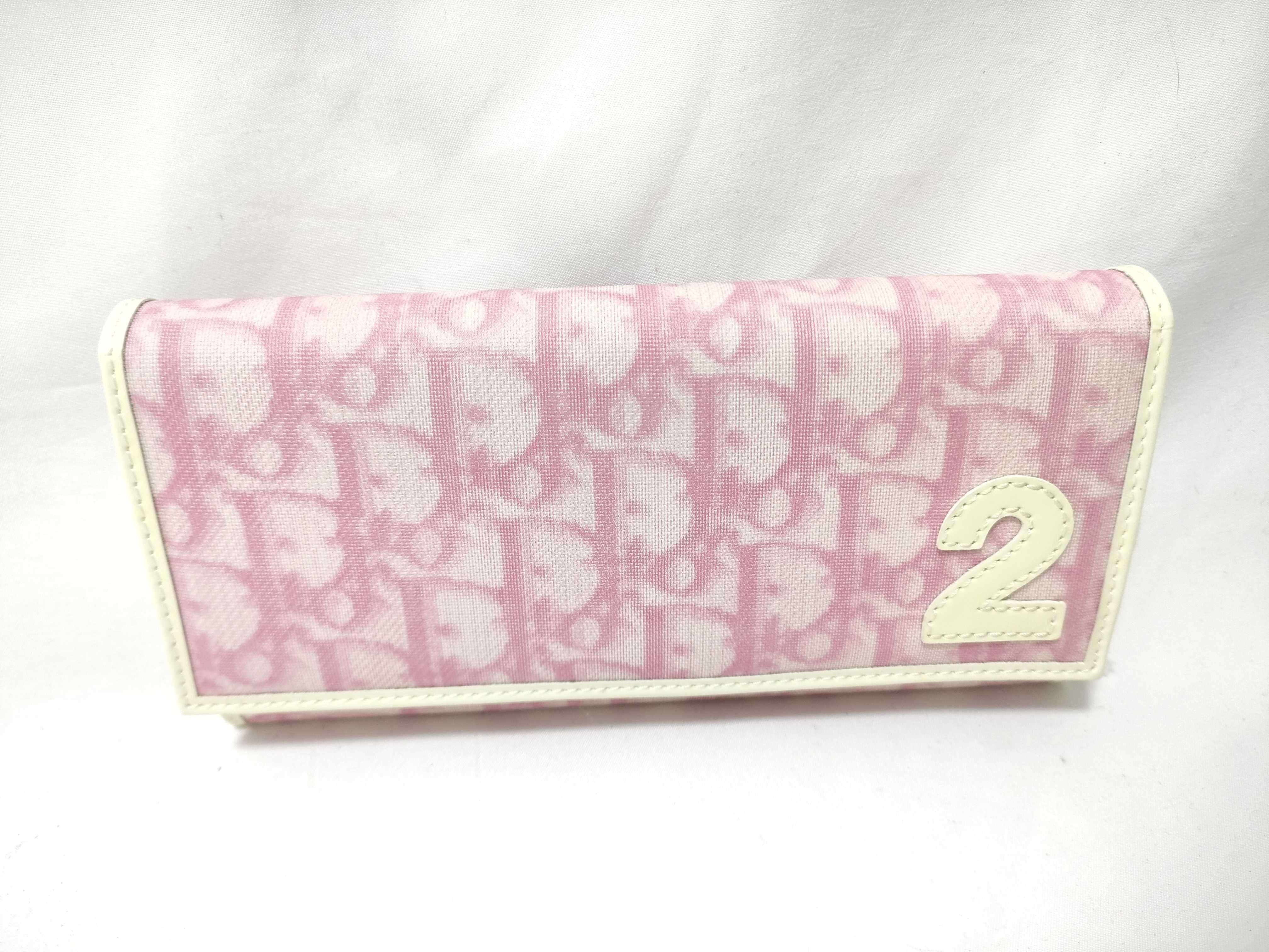 Trotter Long Wallet, Number Pink