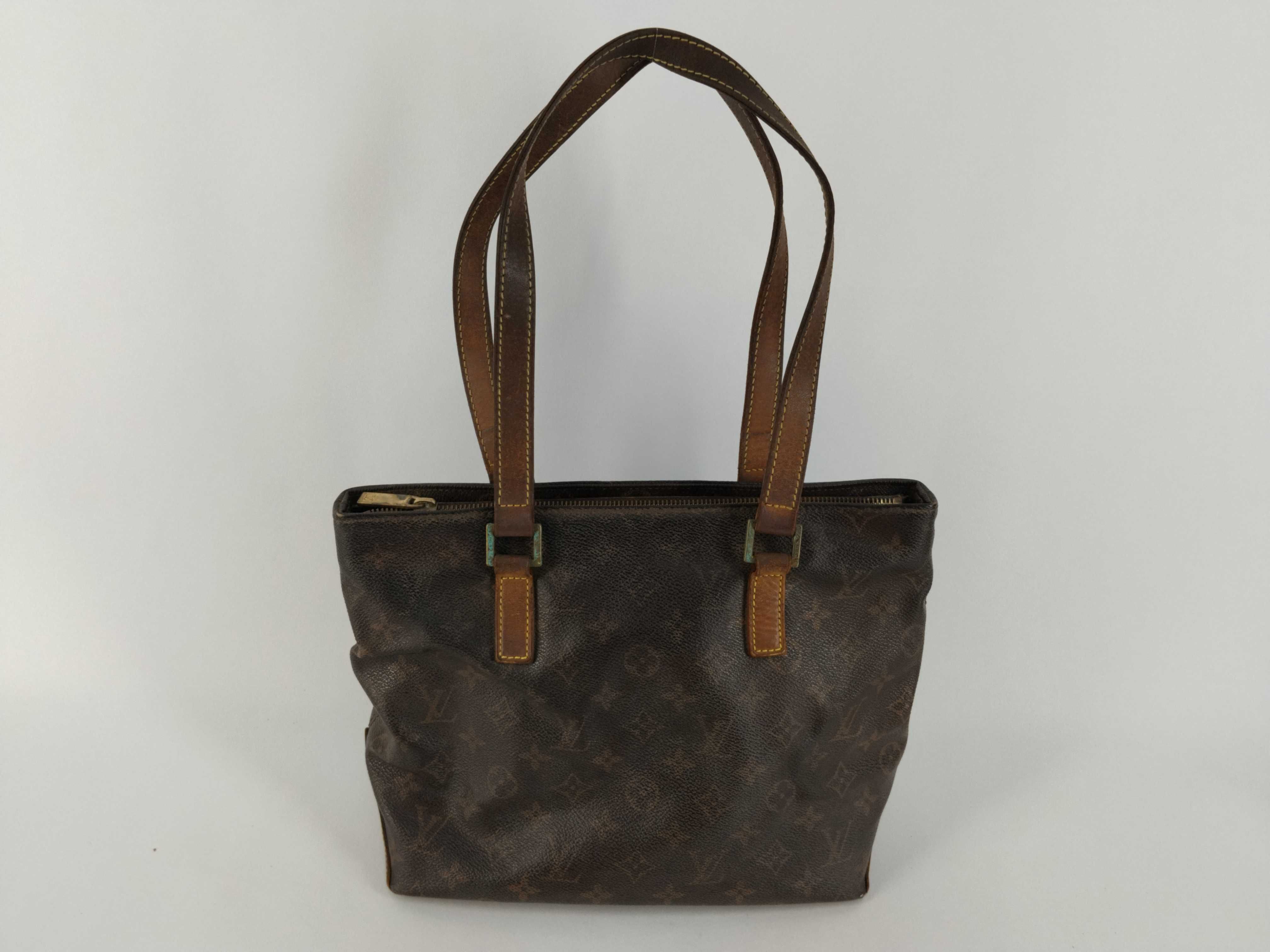 Monogram Louis Vuitton Monogram Tote Bag Cabas Mezzo M51151 Tote Bag