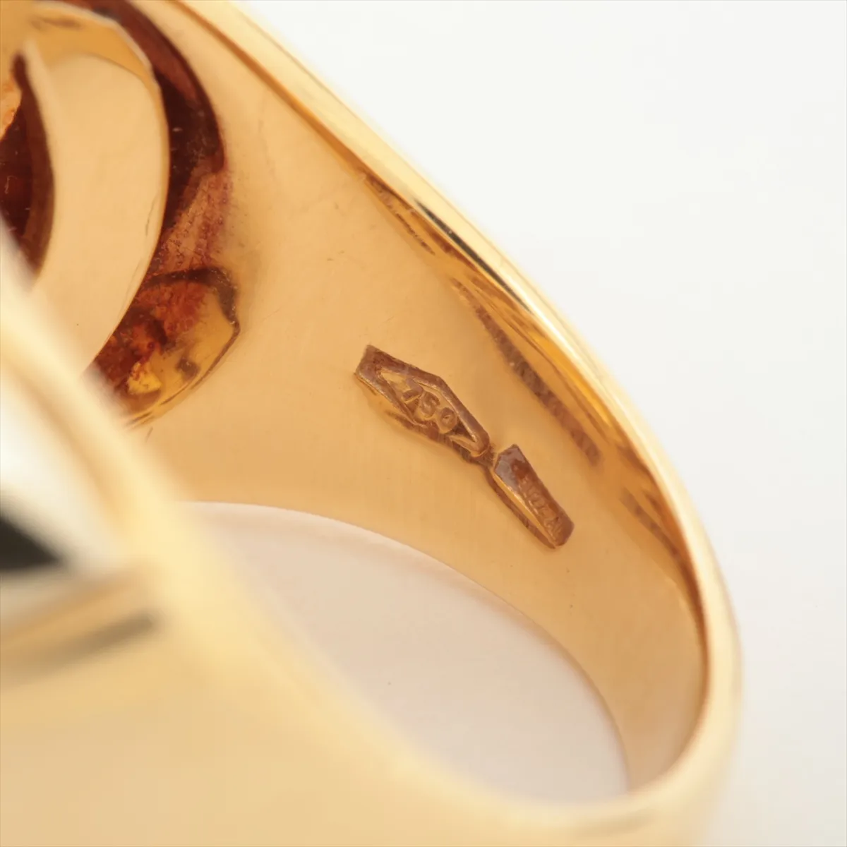 Pyramide Citrine Ring, 750 (Yellow Gold), 16.2g. — view 3