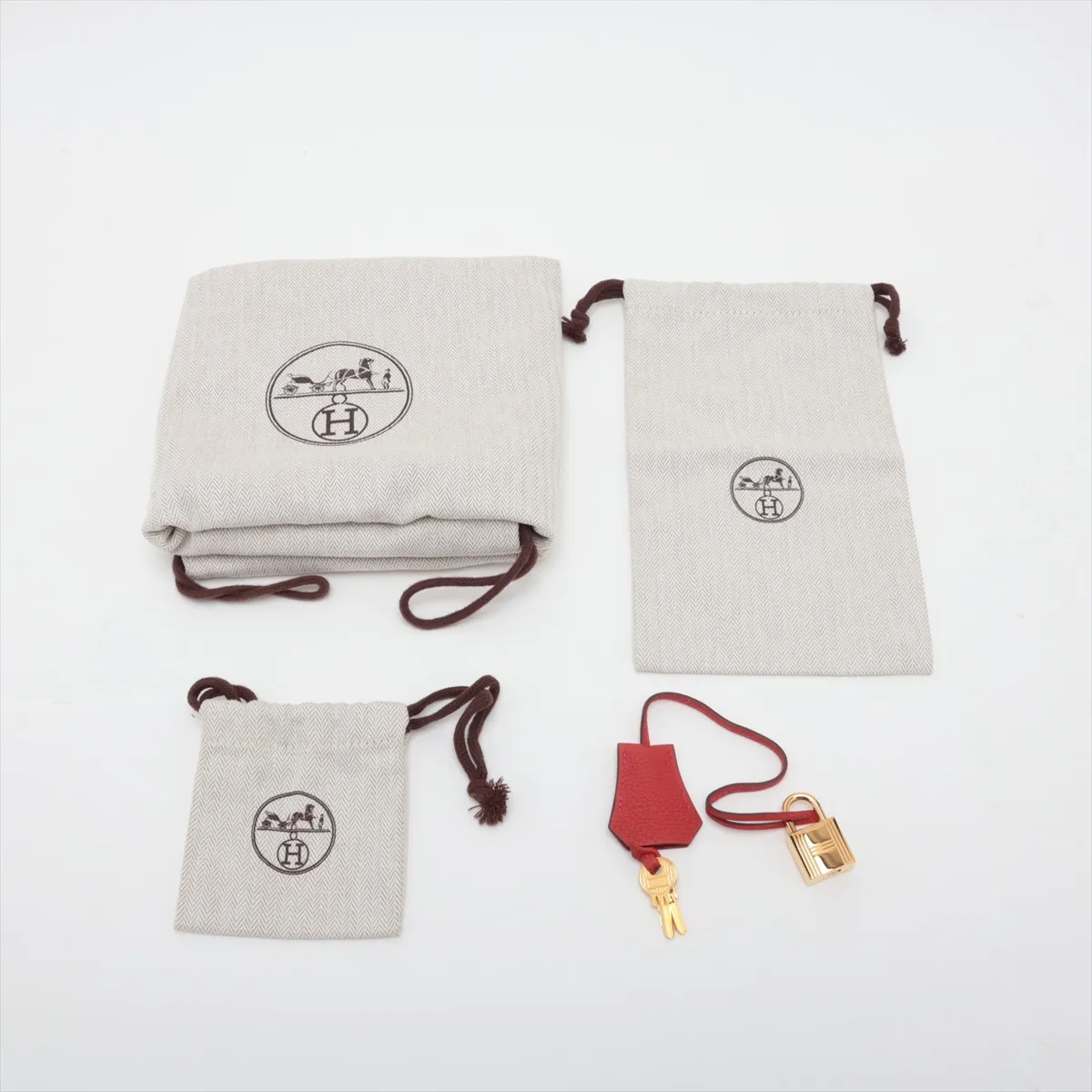 [Individually packaged] Hermes Kelly 35 Letournée Togo Rouge Casaque Gold Hardware T: 2015 — view 13