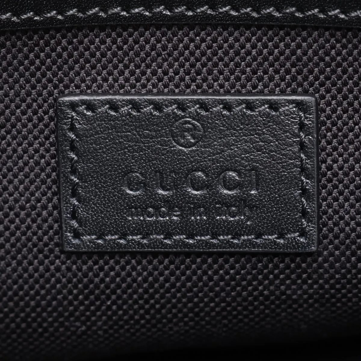Guccissima Leather 2-Way Handbag, Black, 815214 — view 11