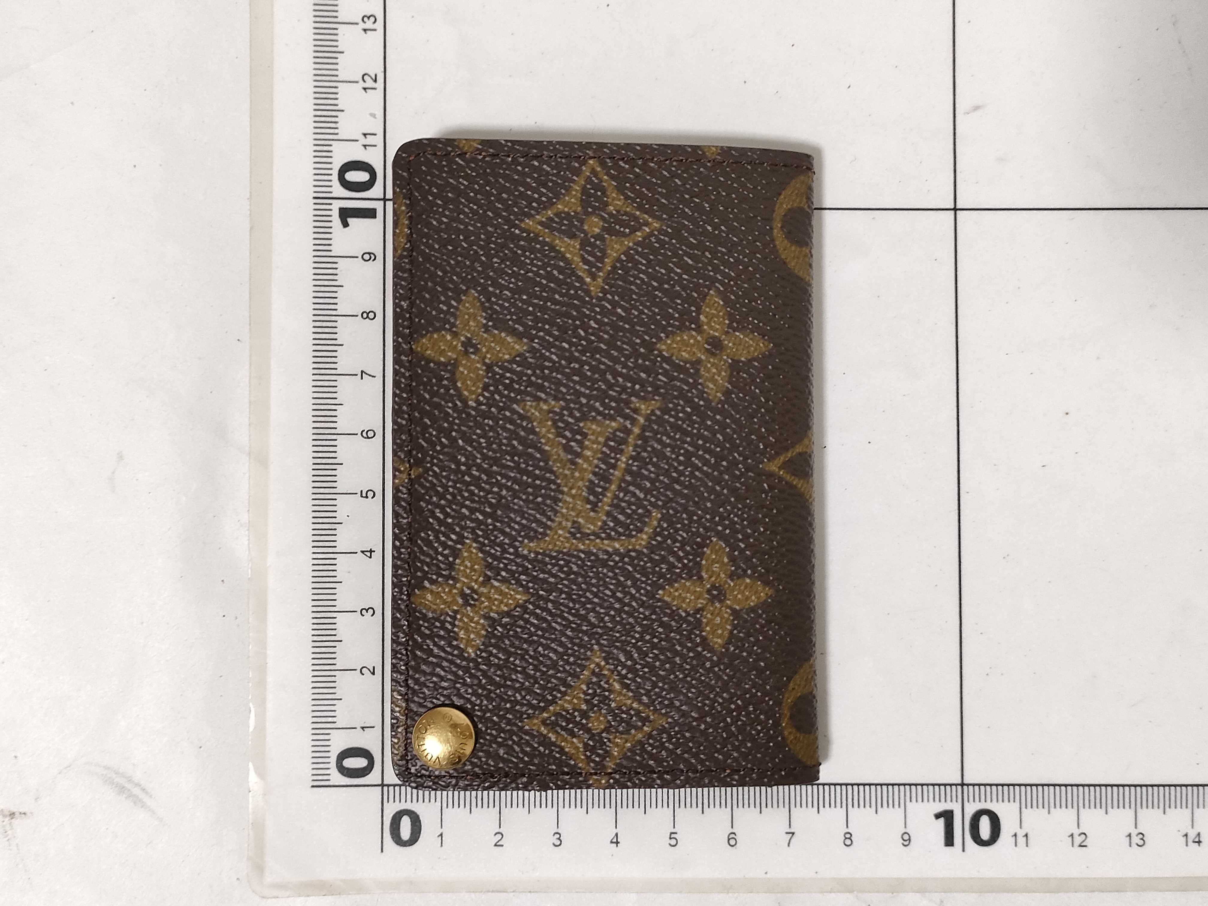 Monogram Portecarte Credit Pression M60937 Card Case (Card Case/Pass Case/Business Card Holder) — view 2