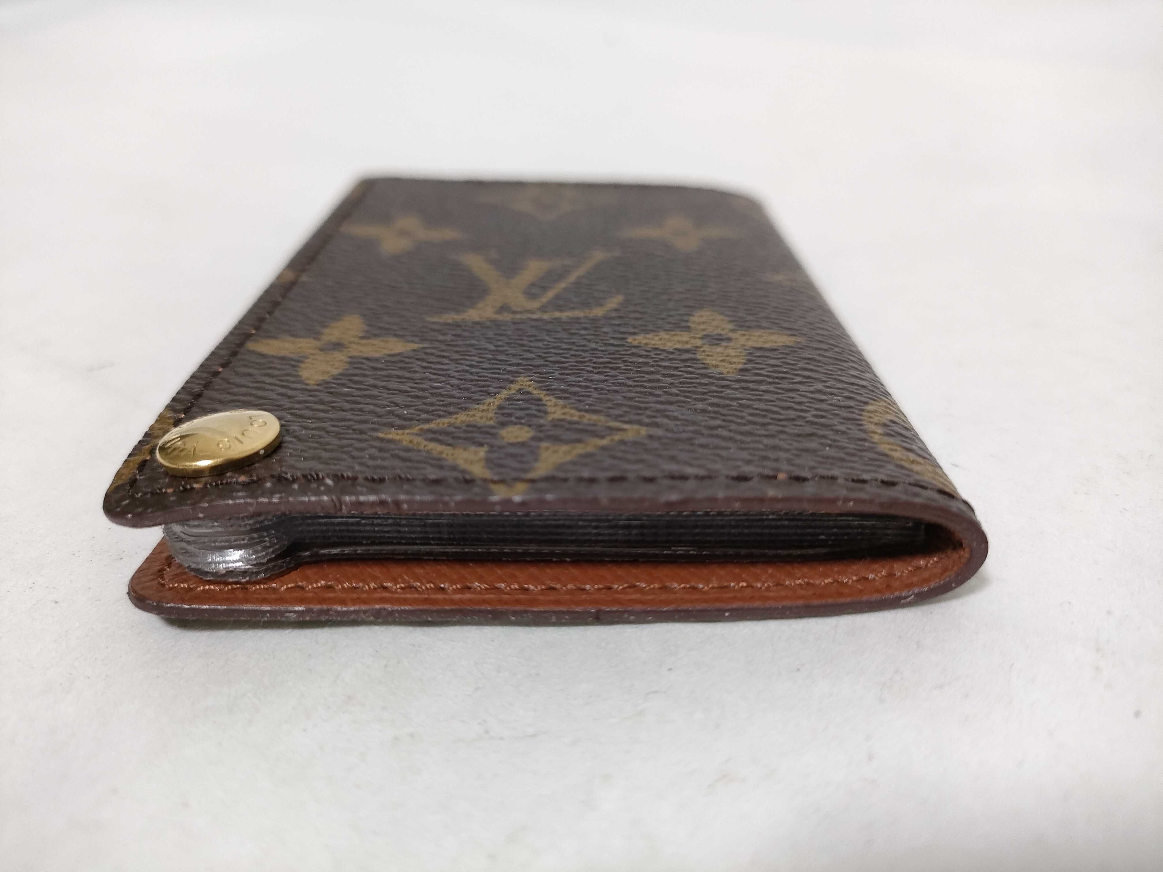 Monogram Portecarte Credit Pression M60937 Card Case (Card Case/Pass Case/Business Card Holder) — view 5