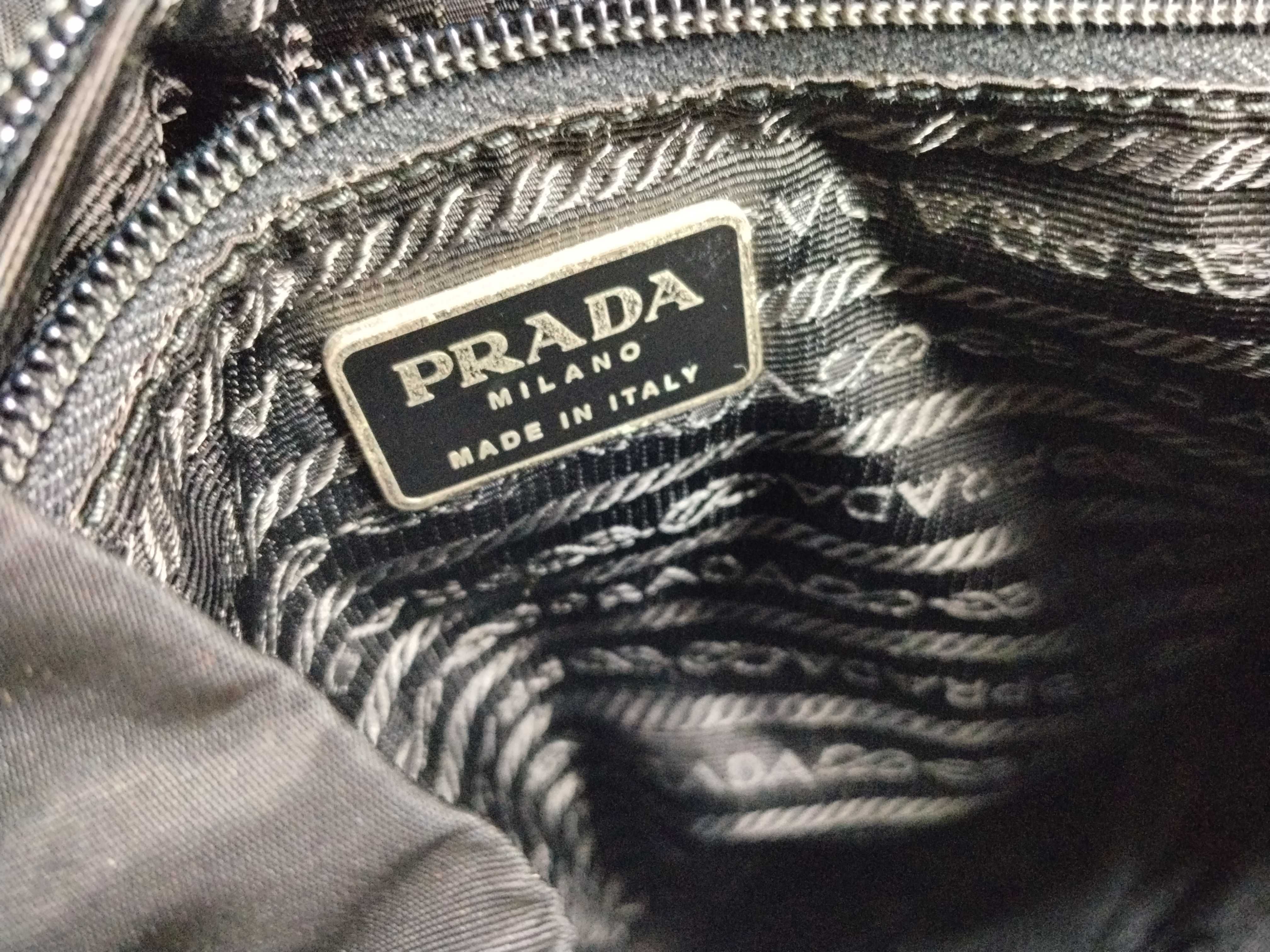 nylon backpack, black backpack. — view 12
