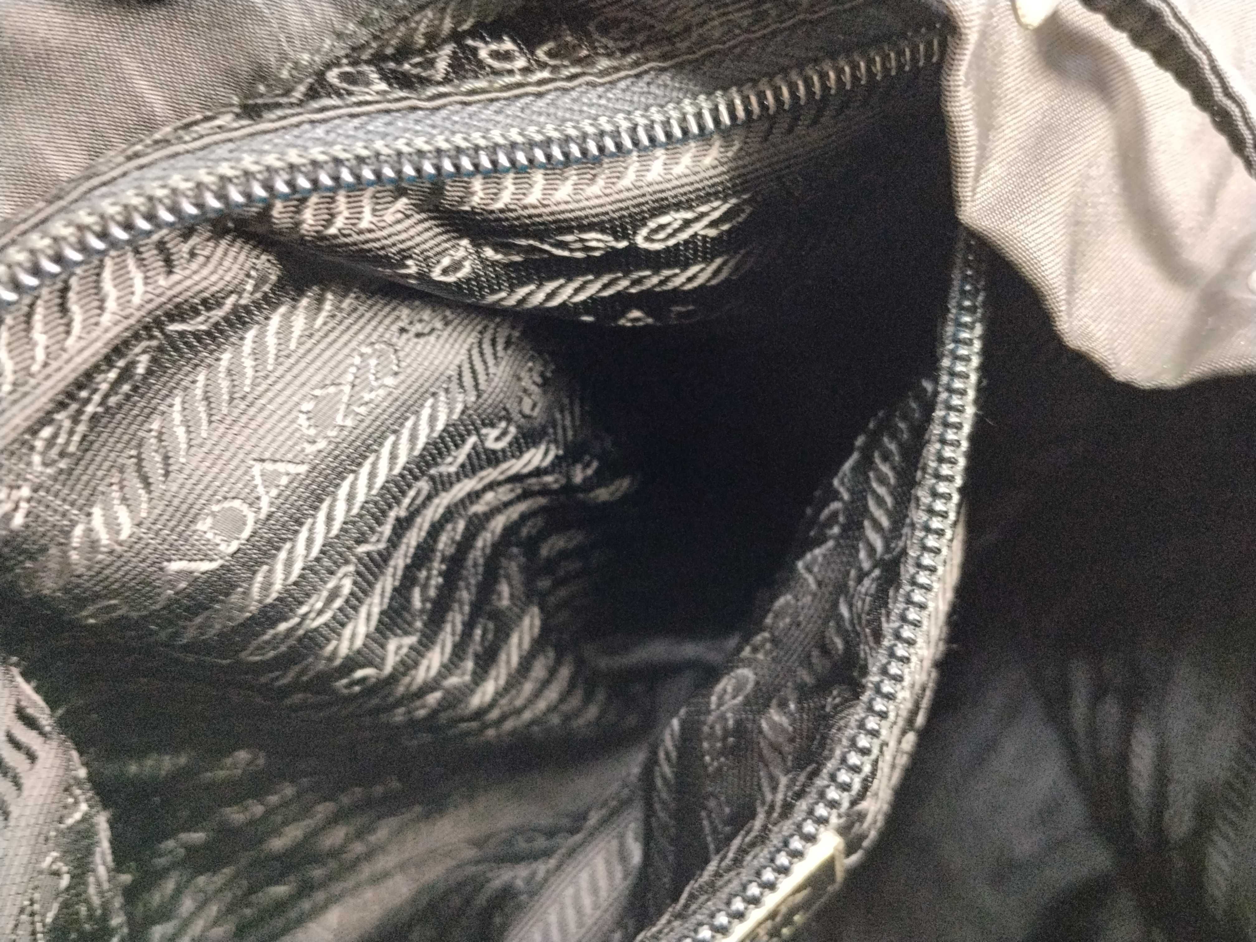 nylon backpack, black backpack. — view 13