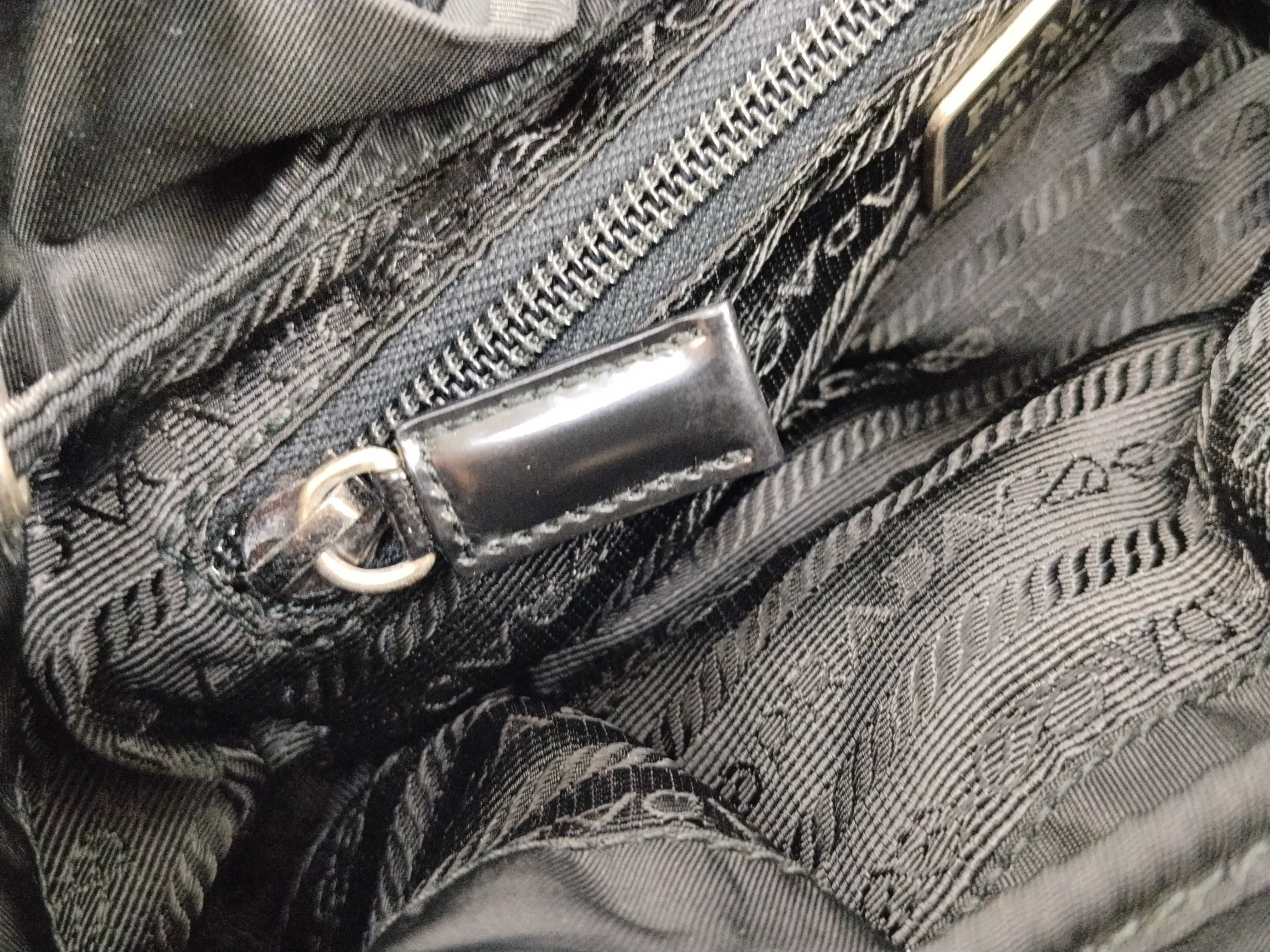 nylon backpack, black backpack. — view 14