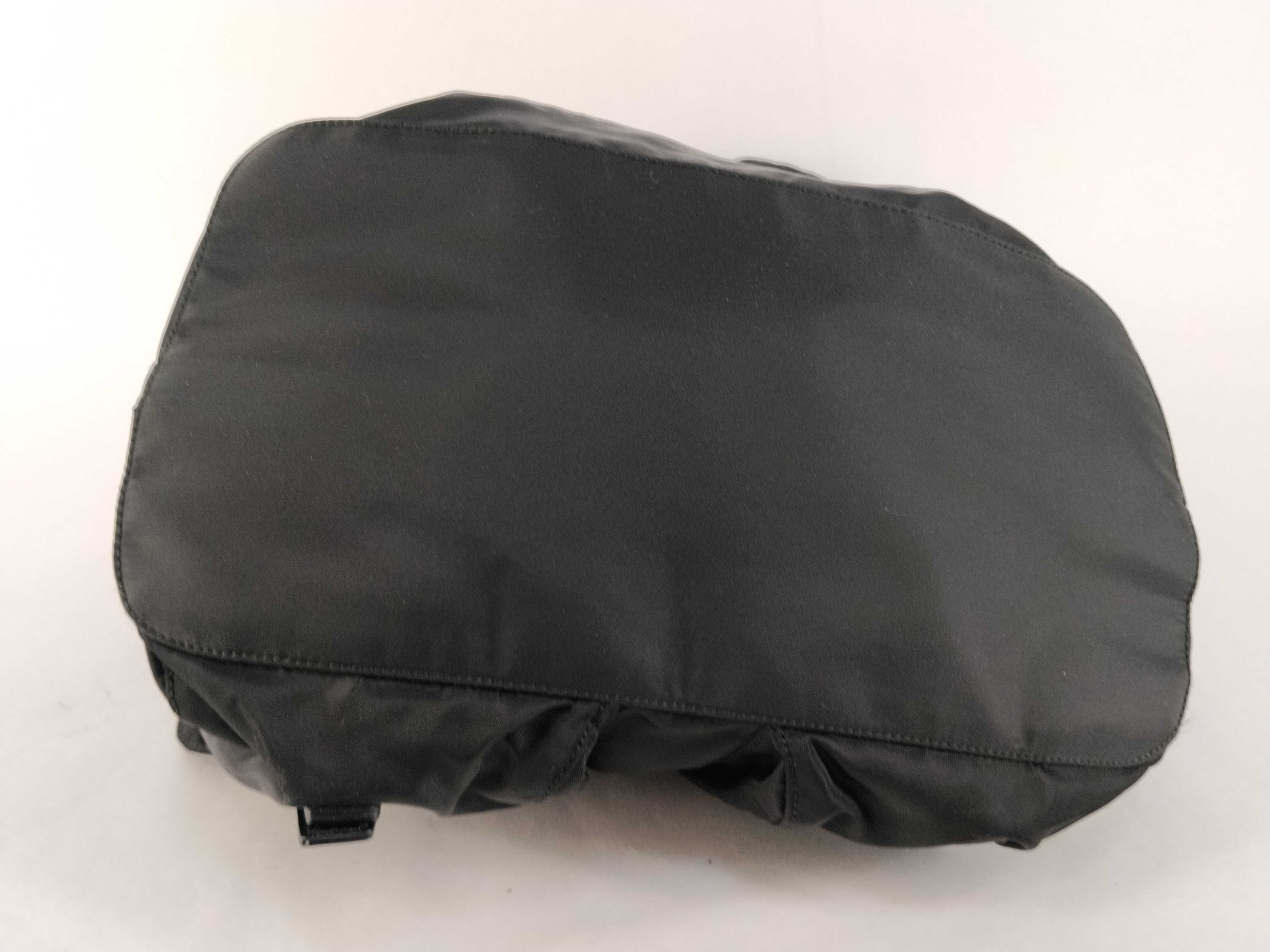 nylon backpack, black backpack. — view 7